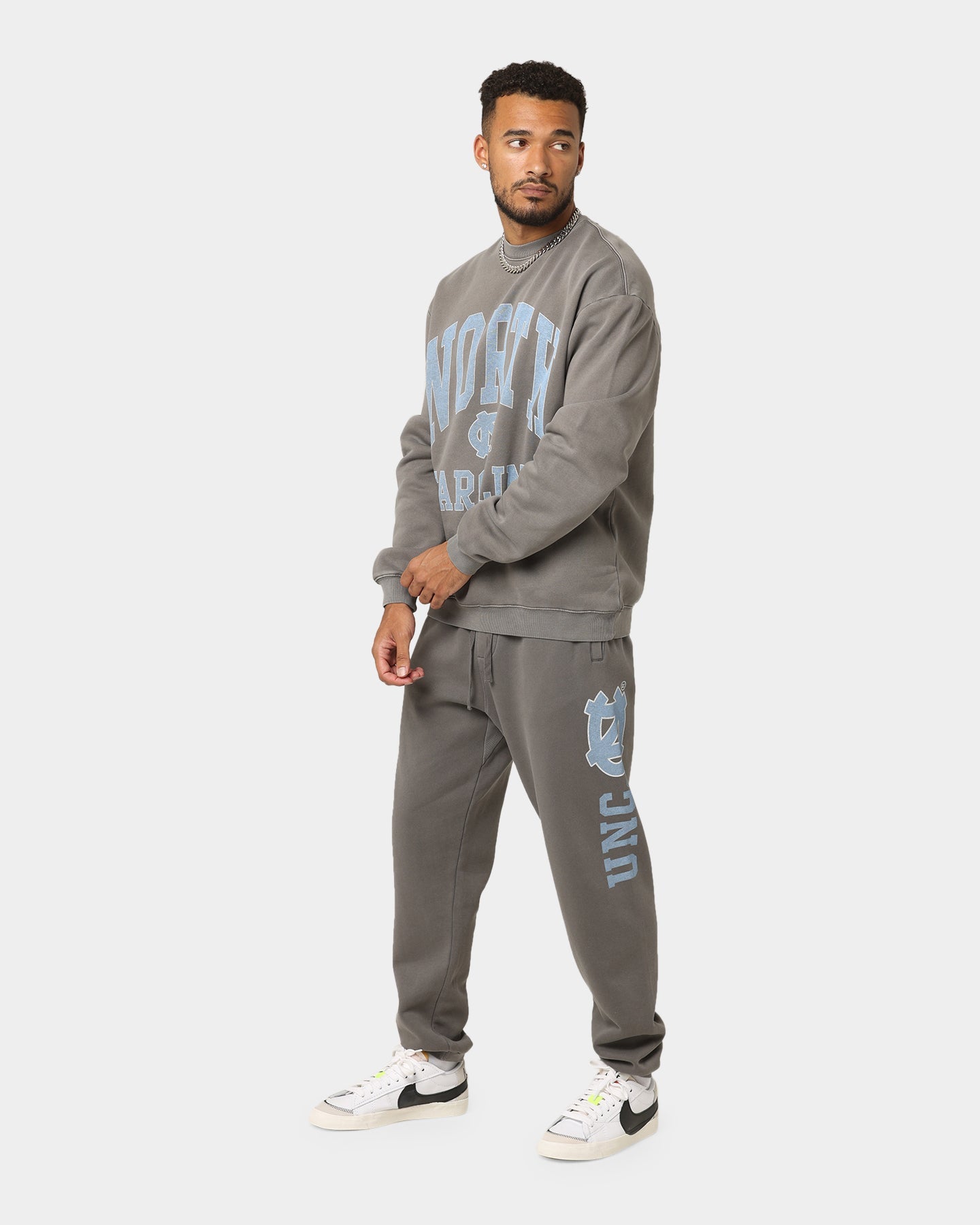 National Collegiate Athletic ASSC North Carolina Tar Heels Vintage Baggy Track Pant Washed Slate