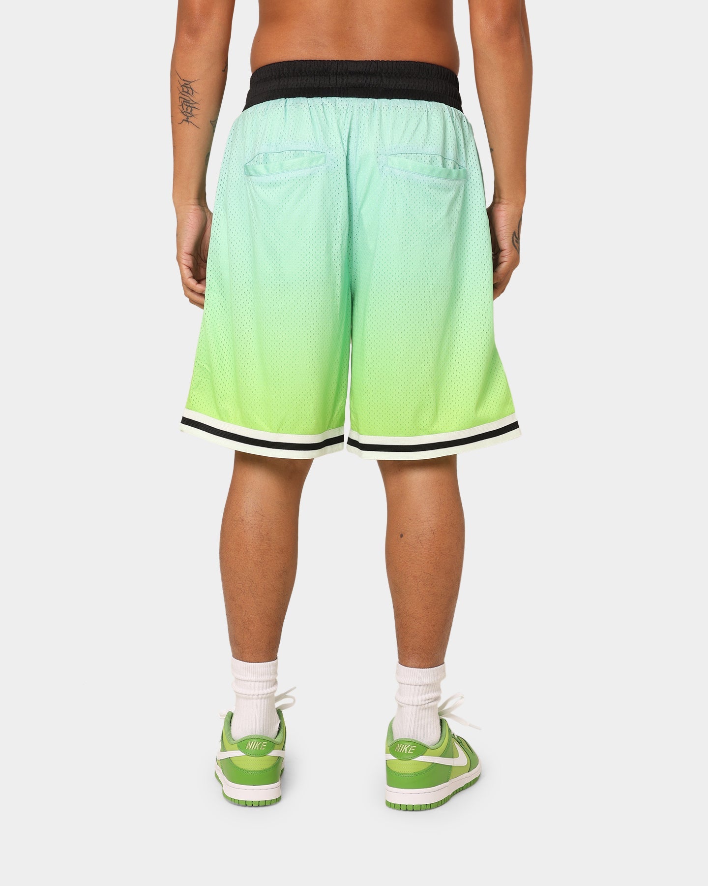 Loiter Script Ball Shorts Green