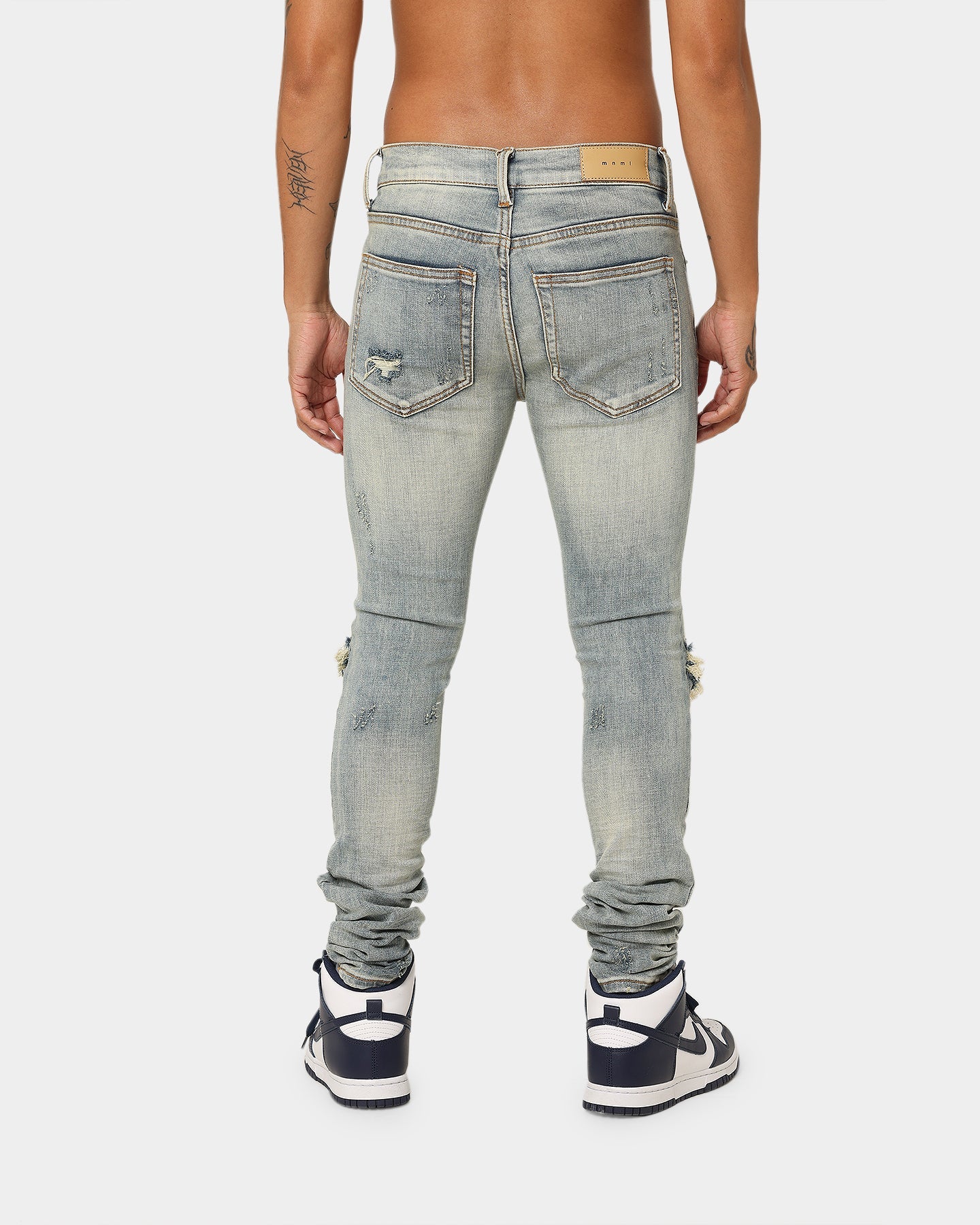 MNML X162 Stretch Denim Jeans Blue