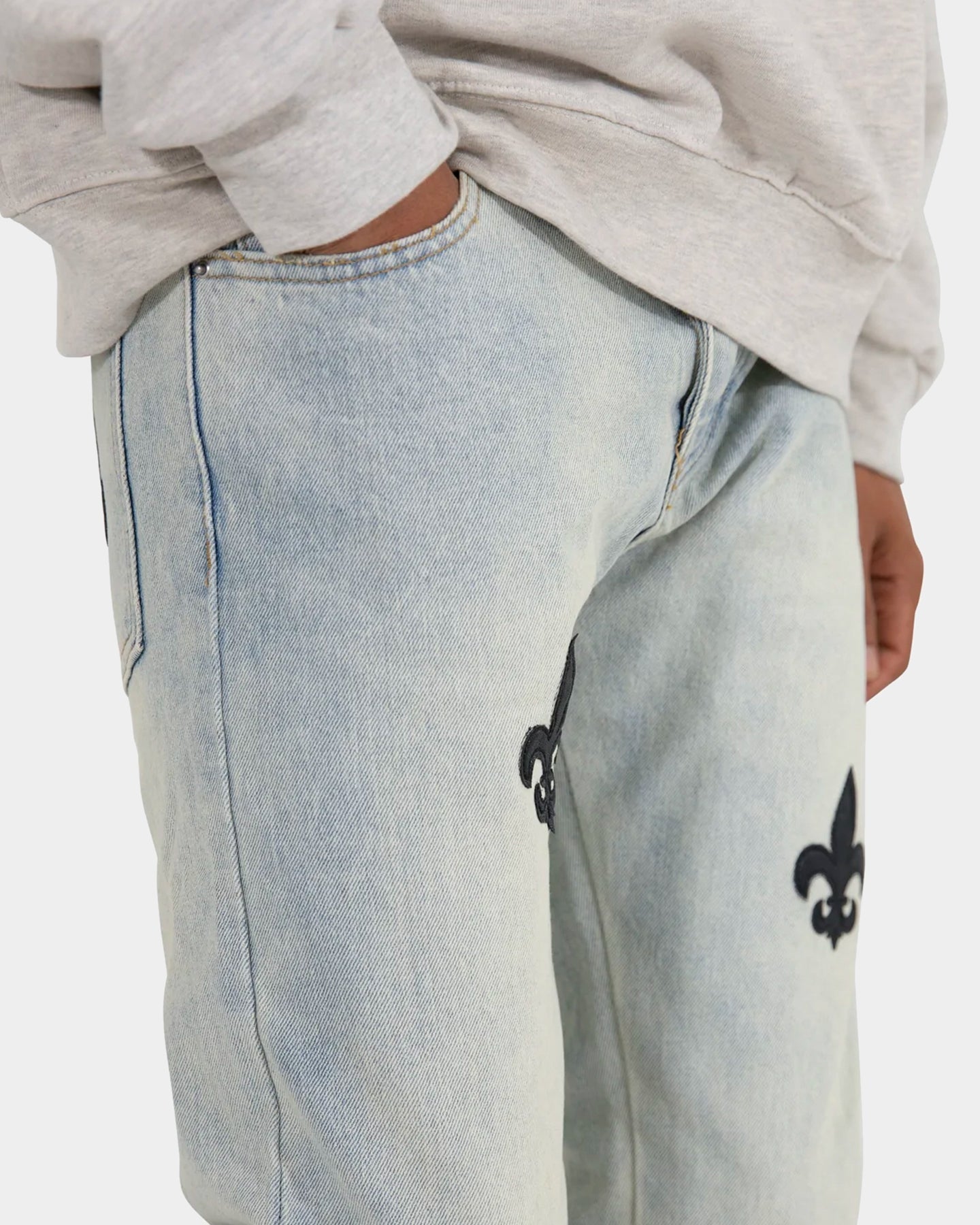 MNML D112 Fleur Denim Jeans Blue