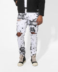 Saint Morta Acid Destroyer Jeans White/Black