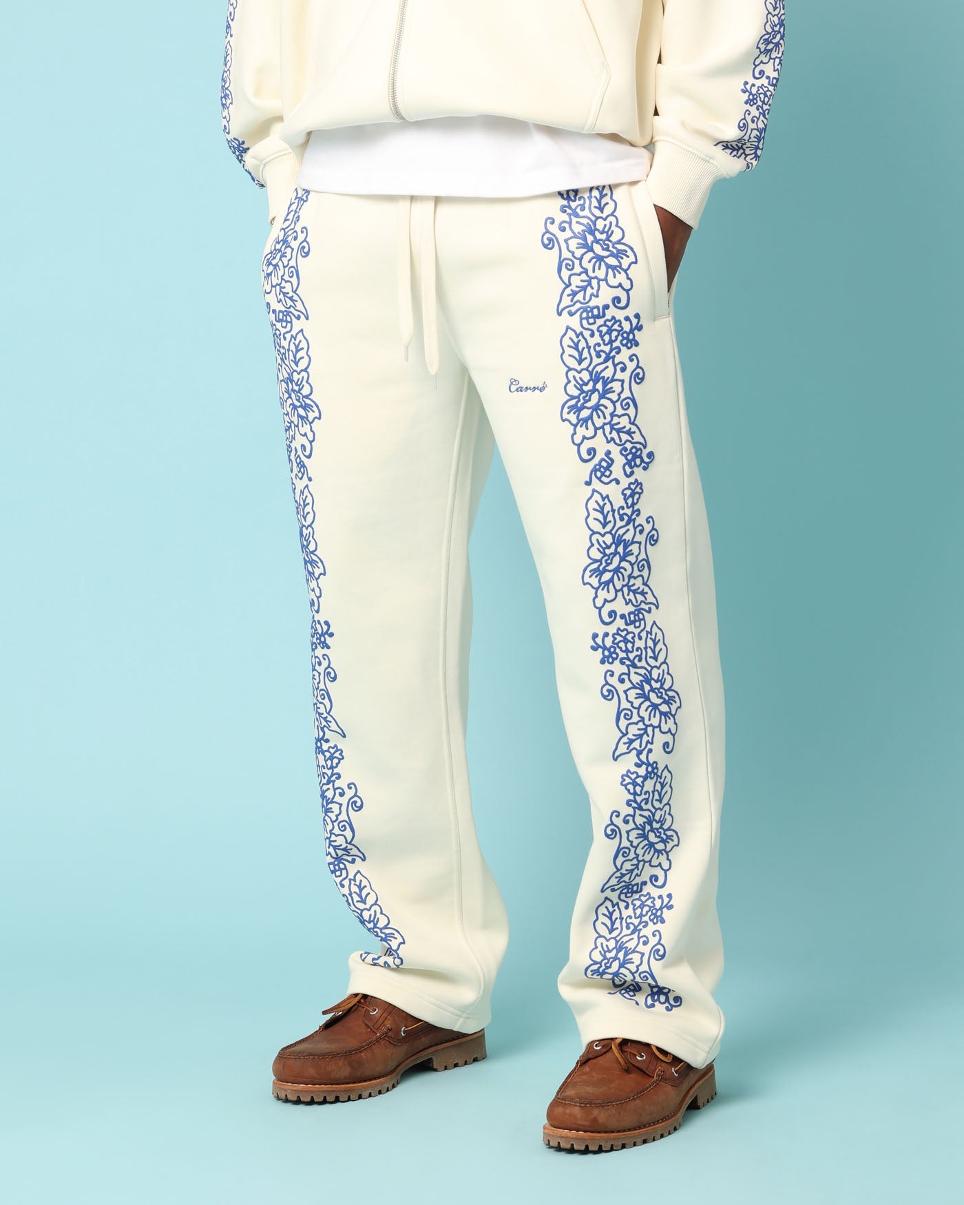 Carré Botanical Oversized Sweatpants Off White