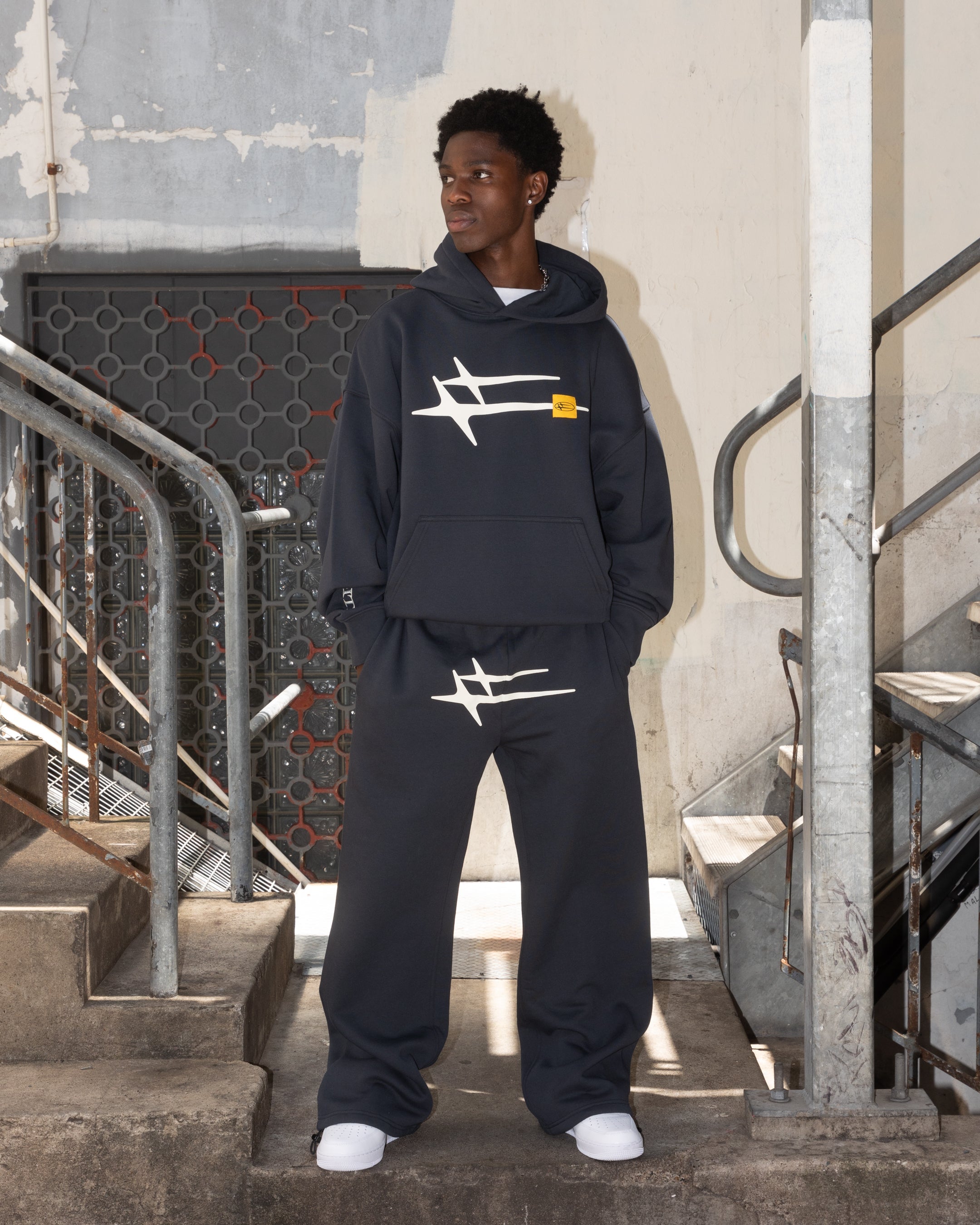 Loiter Hybrid Sweatpants Charcoal