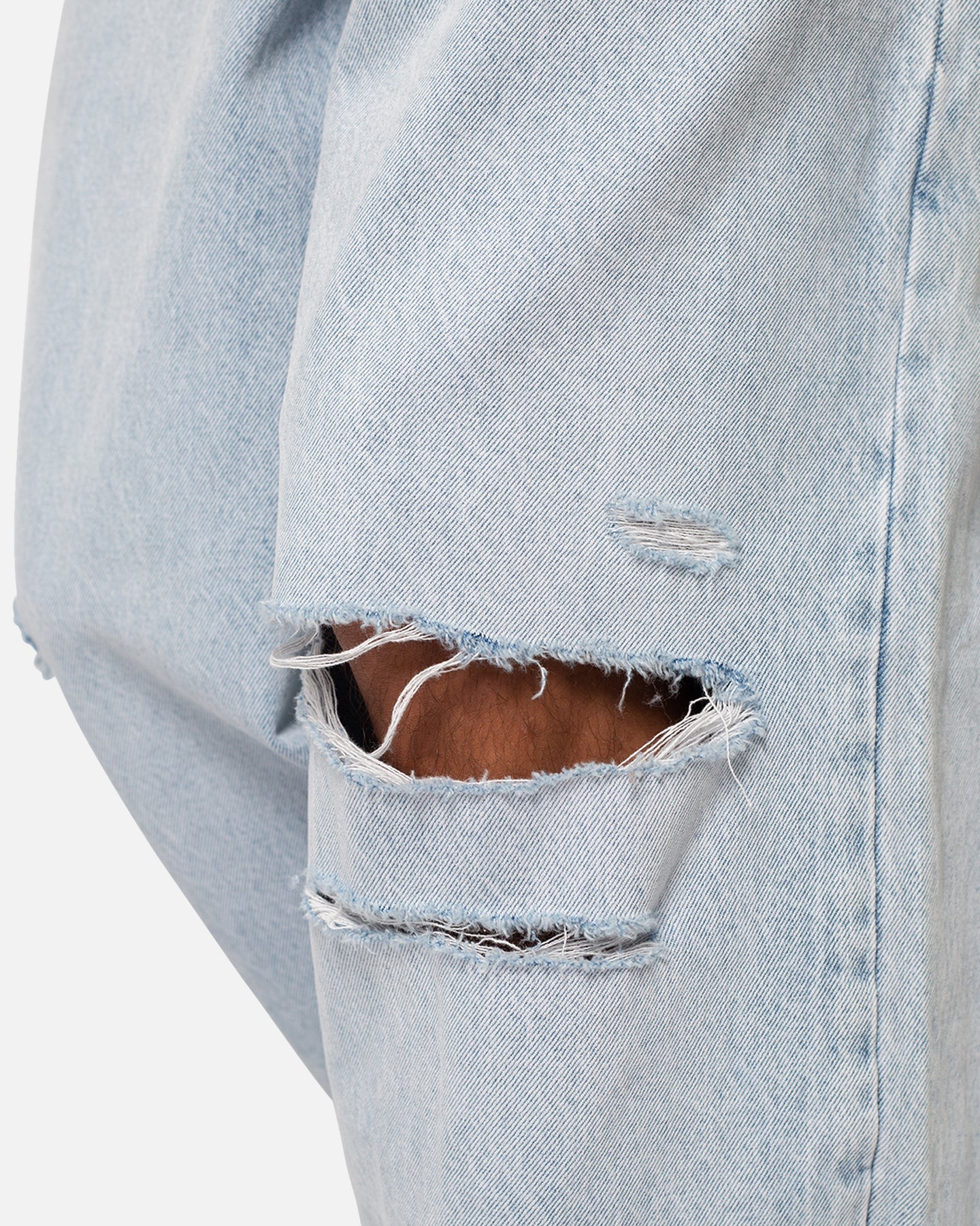 MNML Rave Baggy Jeans Light Blue