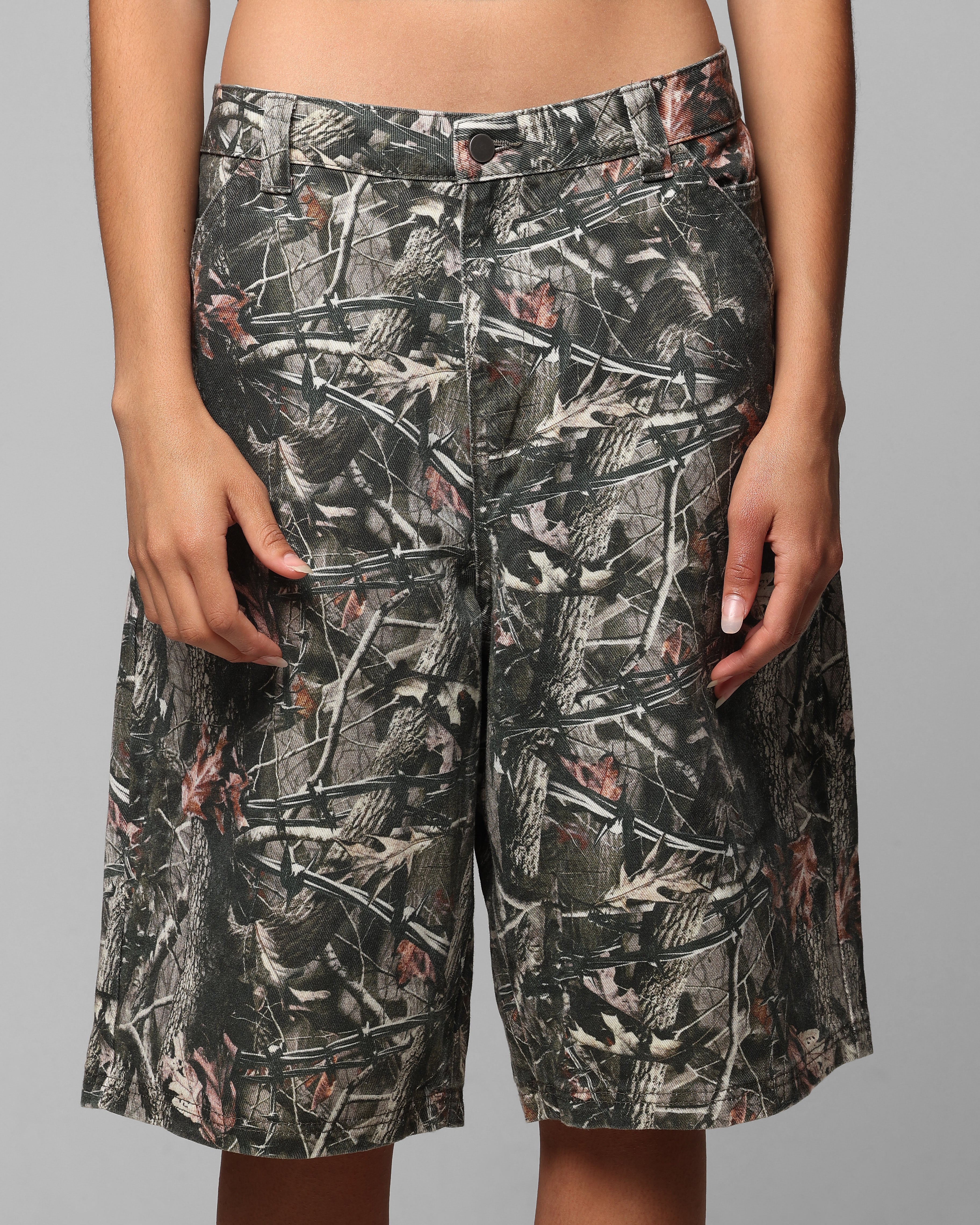 Loiter Collateral Jorts Real Tree Camo