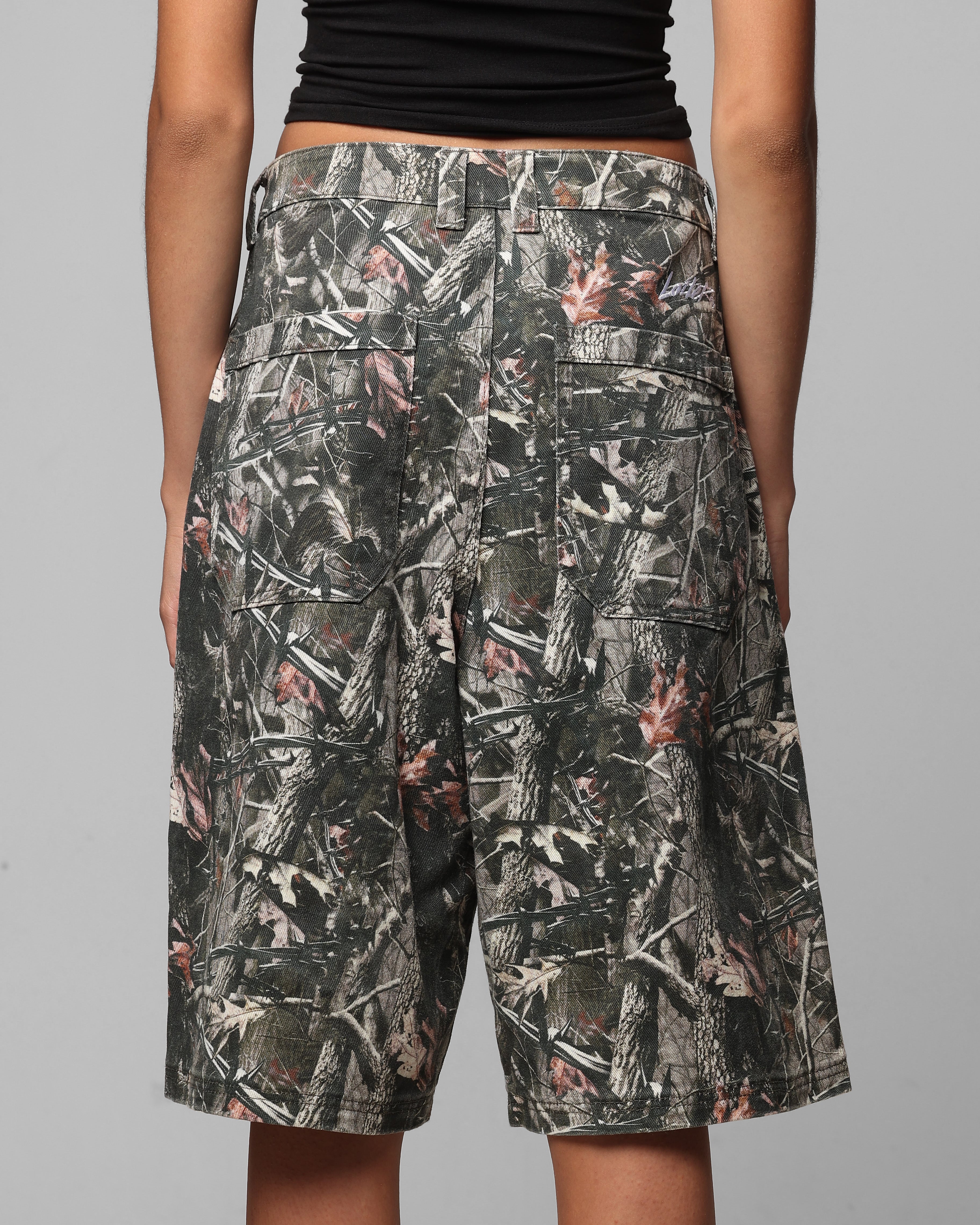 Loiter Collateral Jorts Real Tree Camo