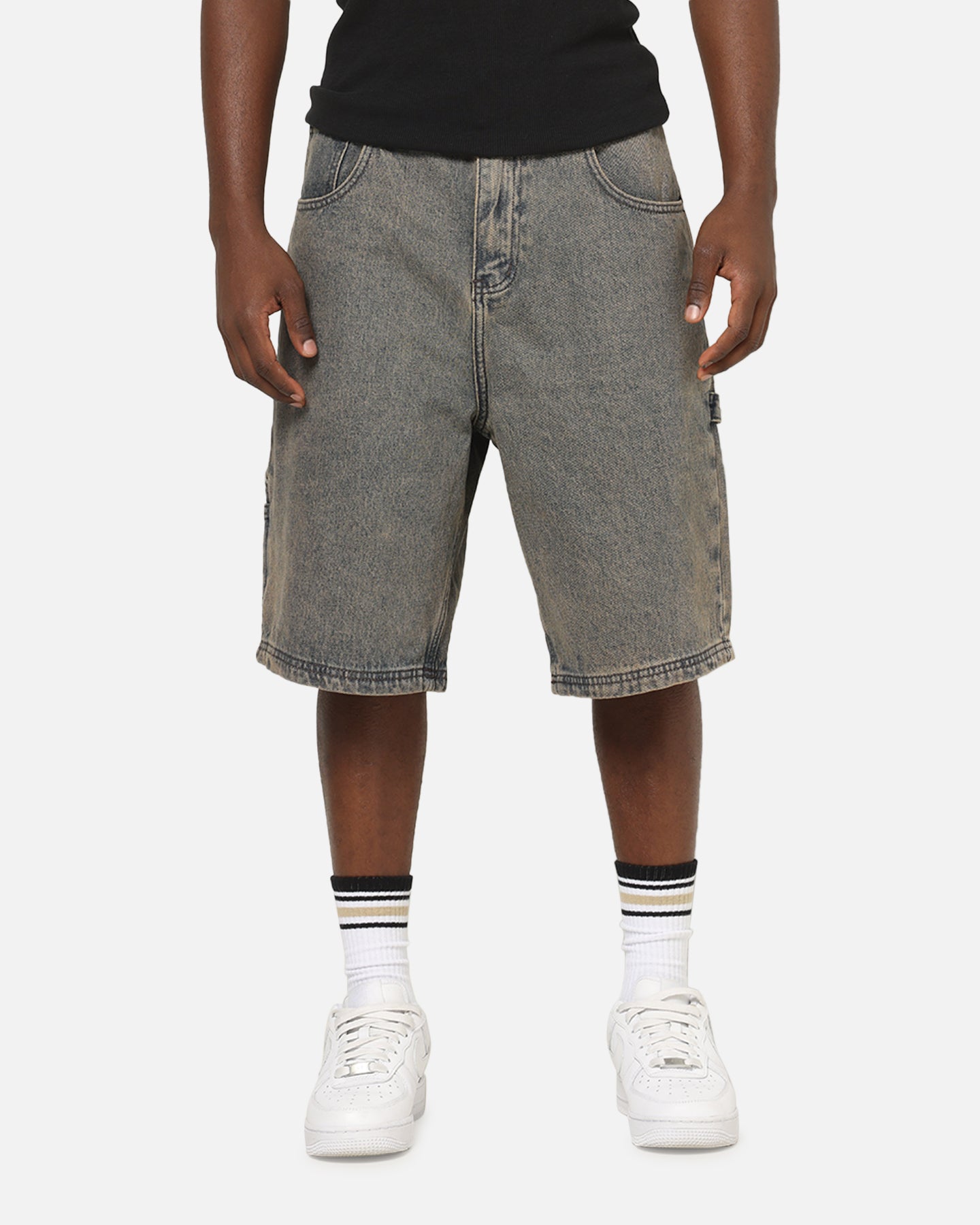 Carre Carpenter Jorts Washed Grey