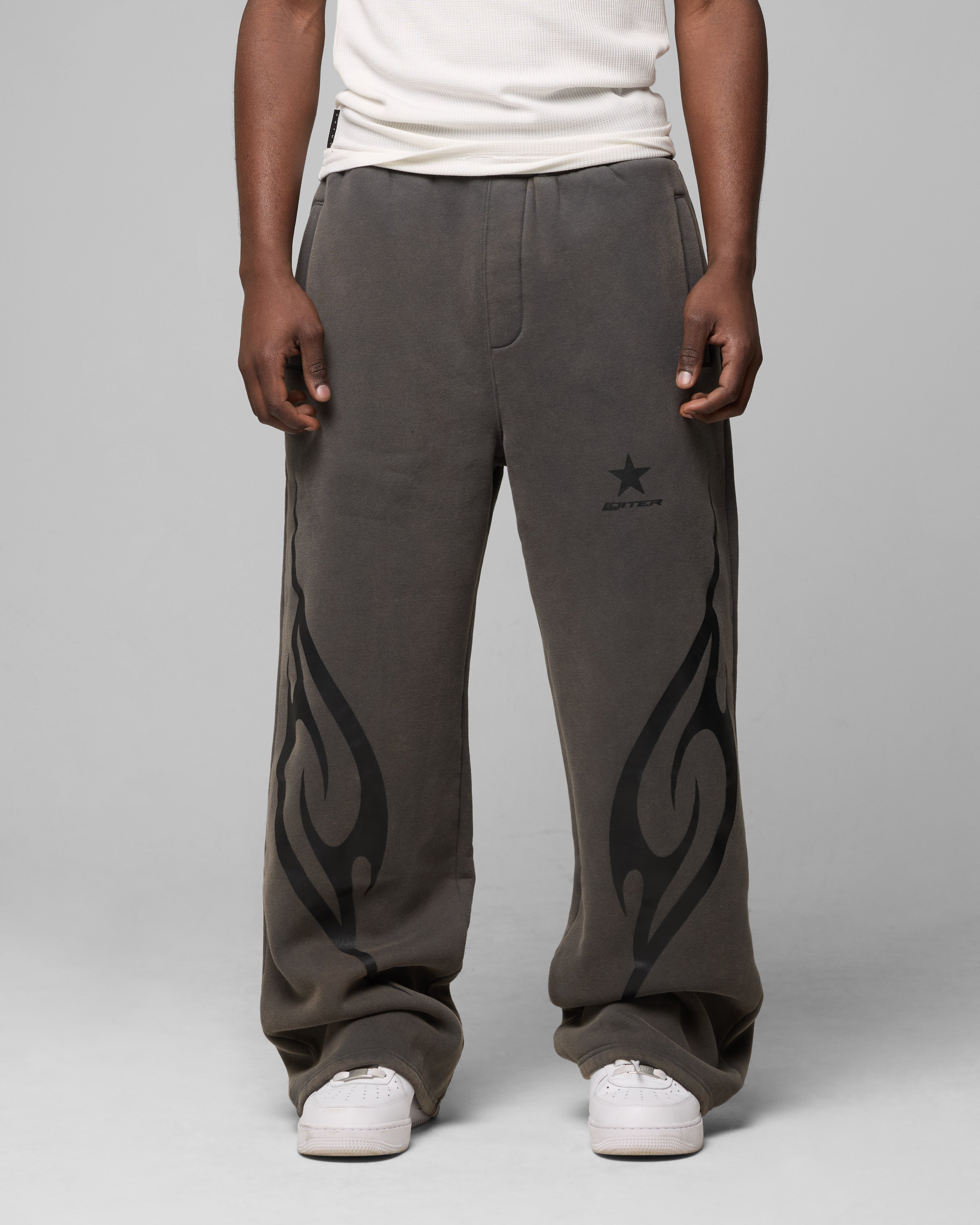 Loiter Cyber Sweat Pants Charcoal