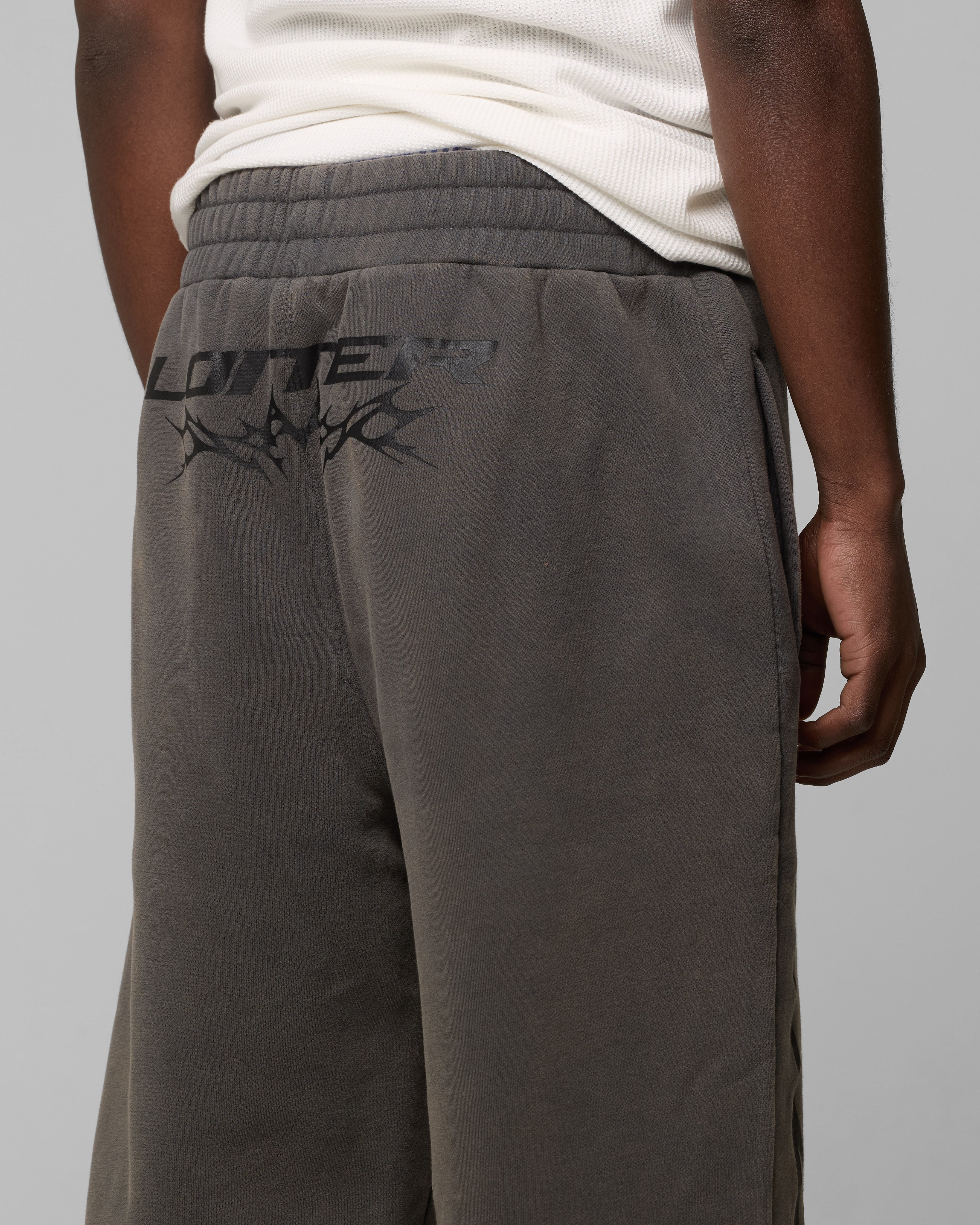 Loiter Cyber Sweat Pants Charcoal