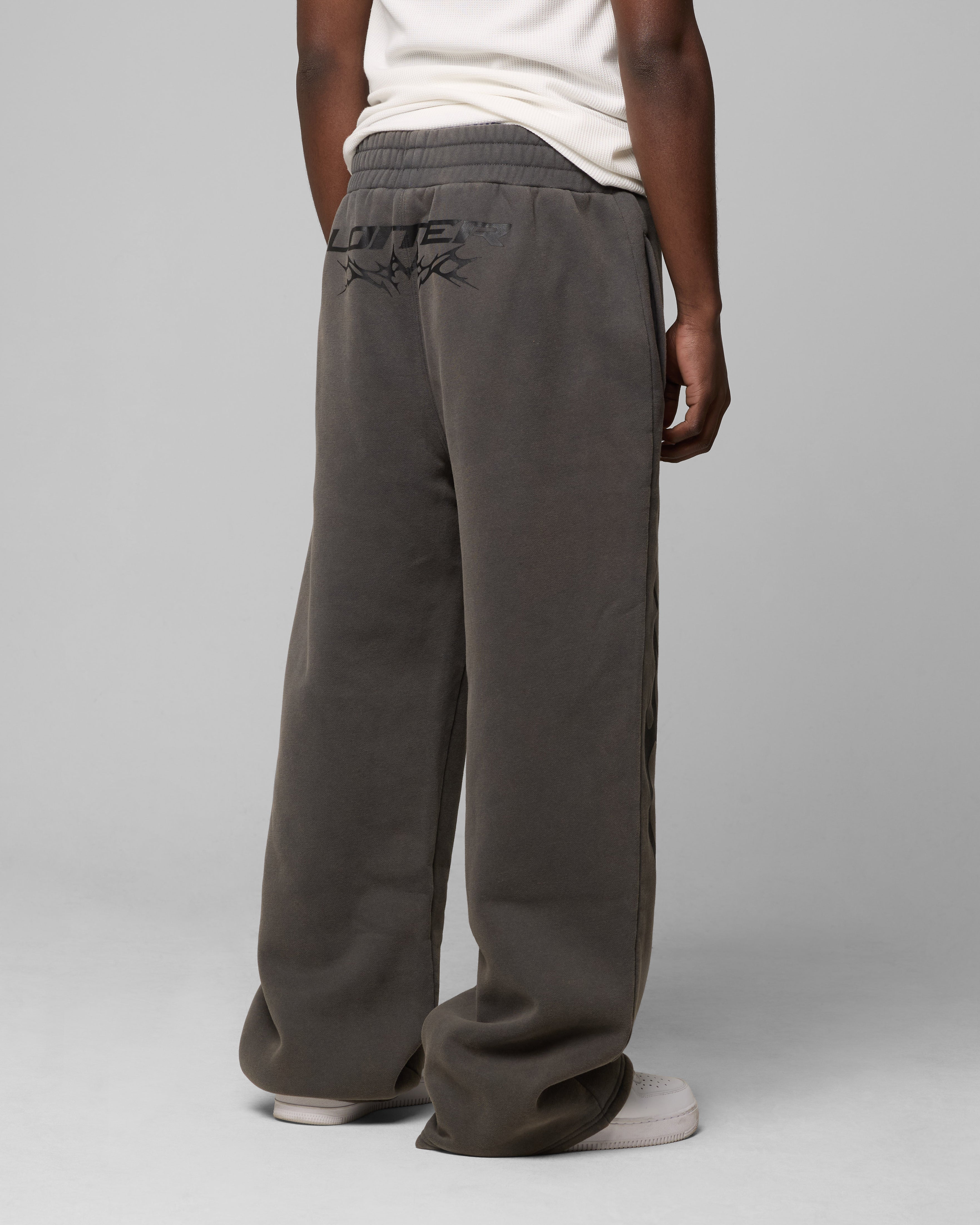 Loiter Cyber Sweat Pants Charcoal