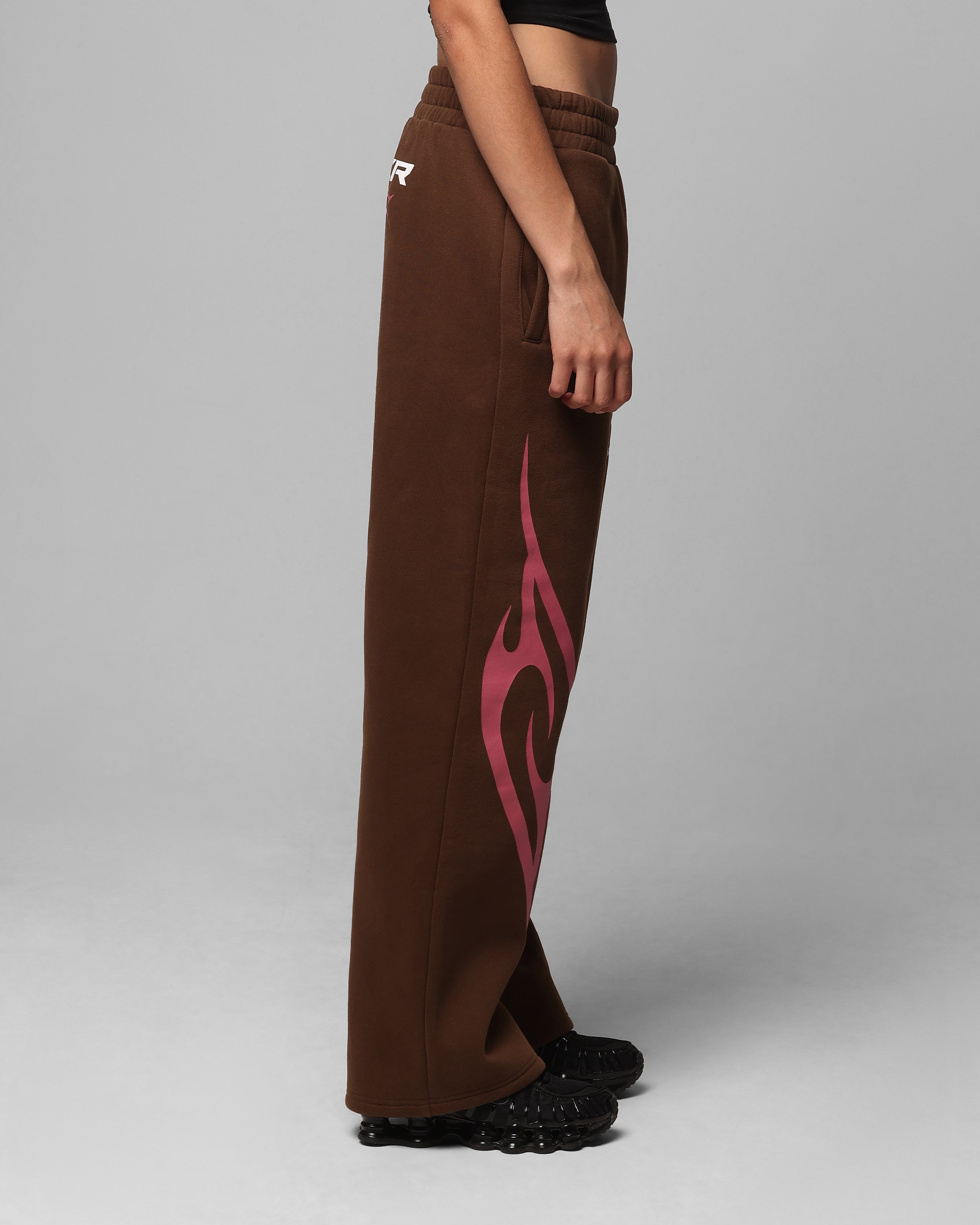 Loiter Cyber Sweat Pants Brown