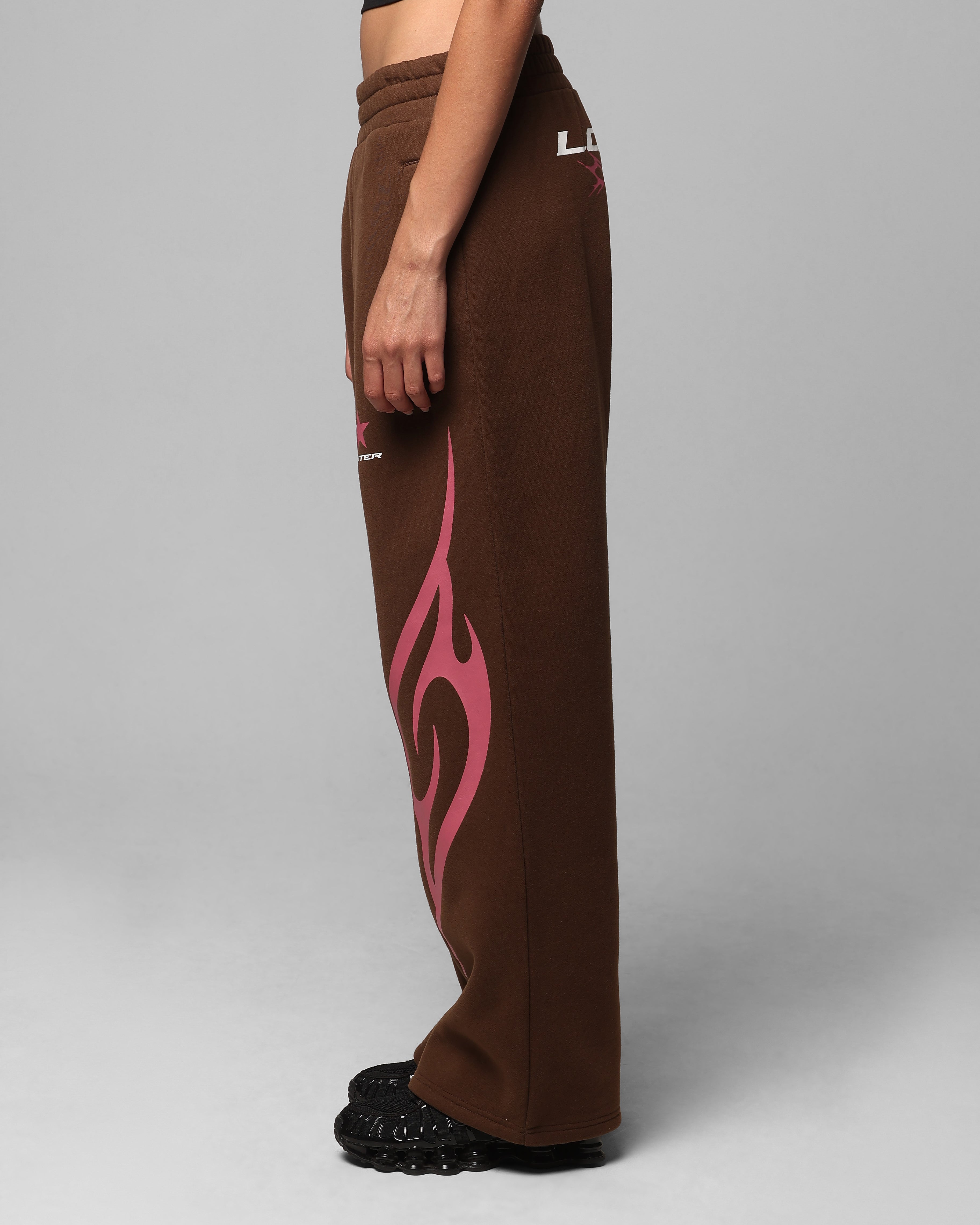 Loiter Cyber Sweat Pants Brown