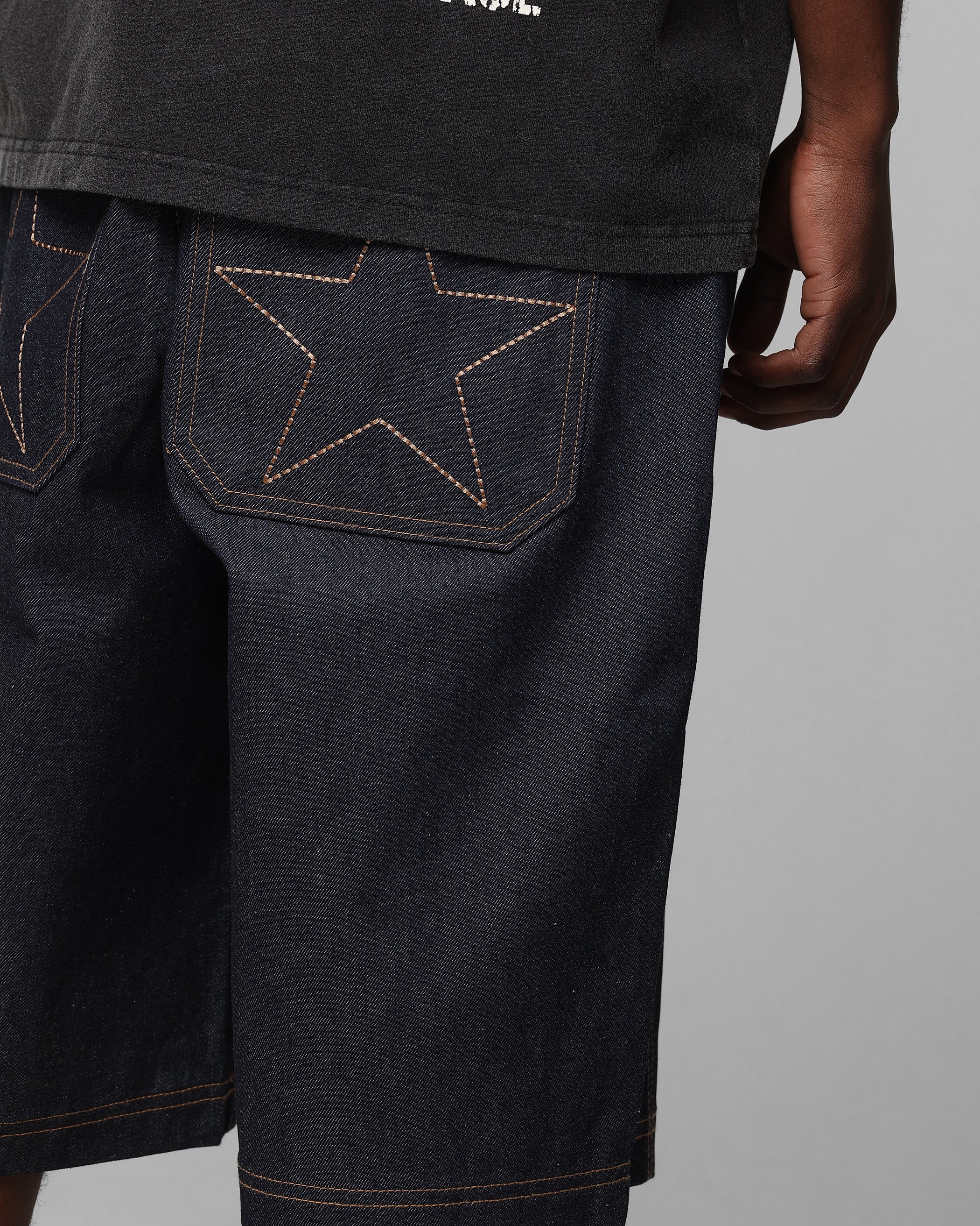 Loiter Collateral Panel Jorts Raw Indigo