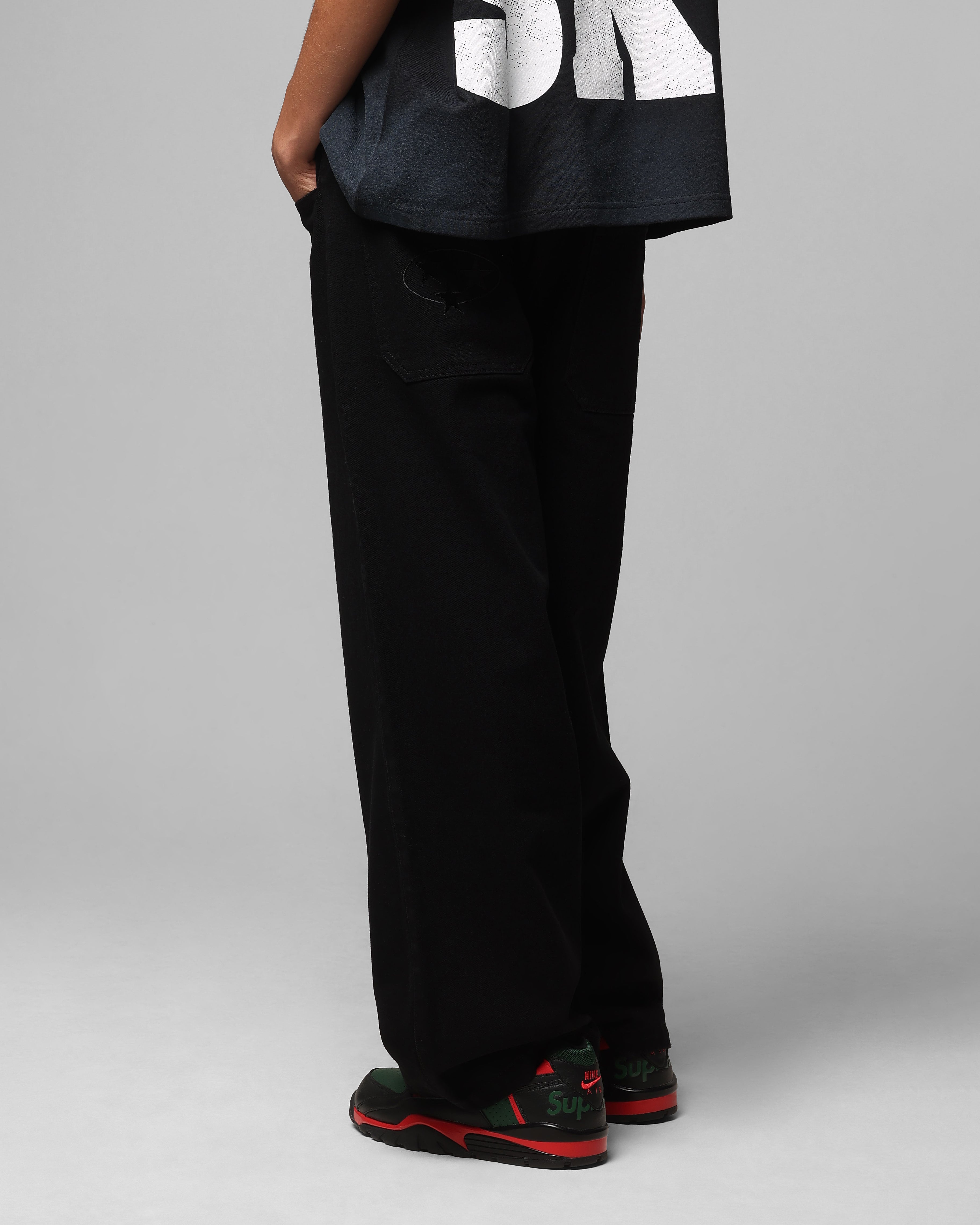 Loiter Collateral Baggy Jeans Black