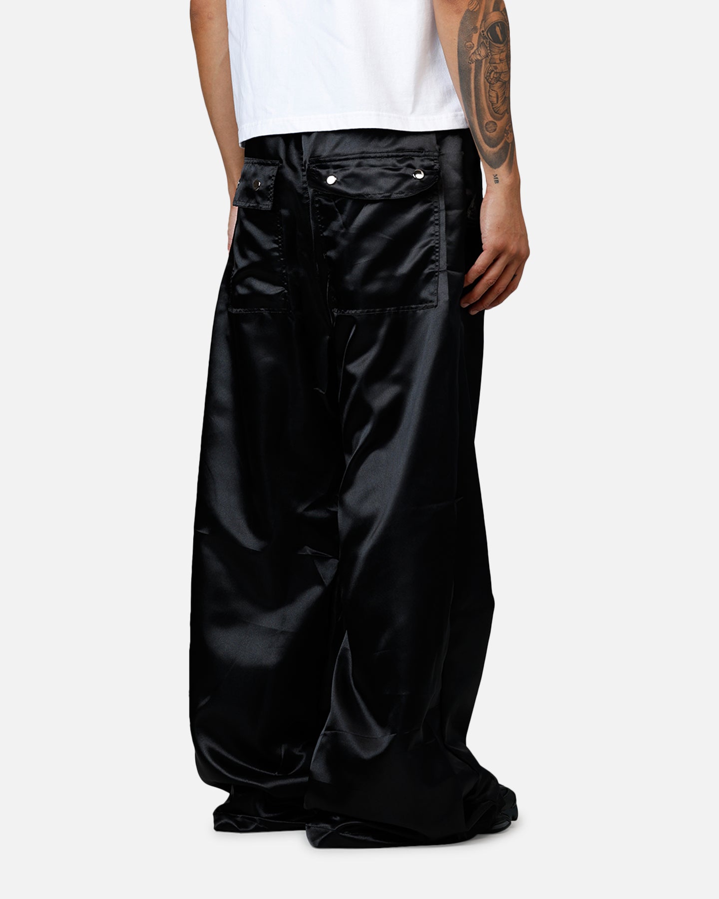 MNML Cupro Rave Pants Black