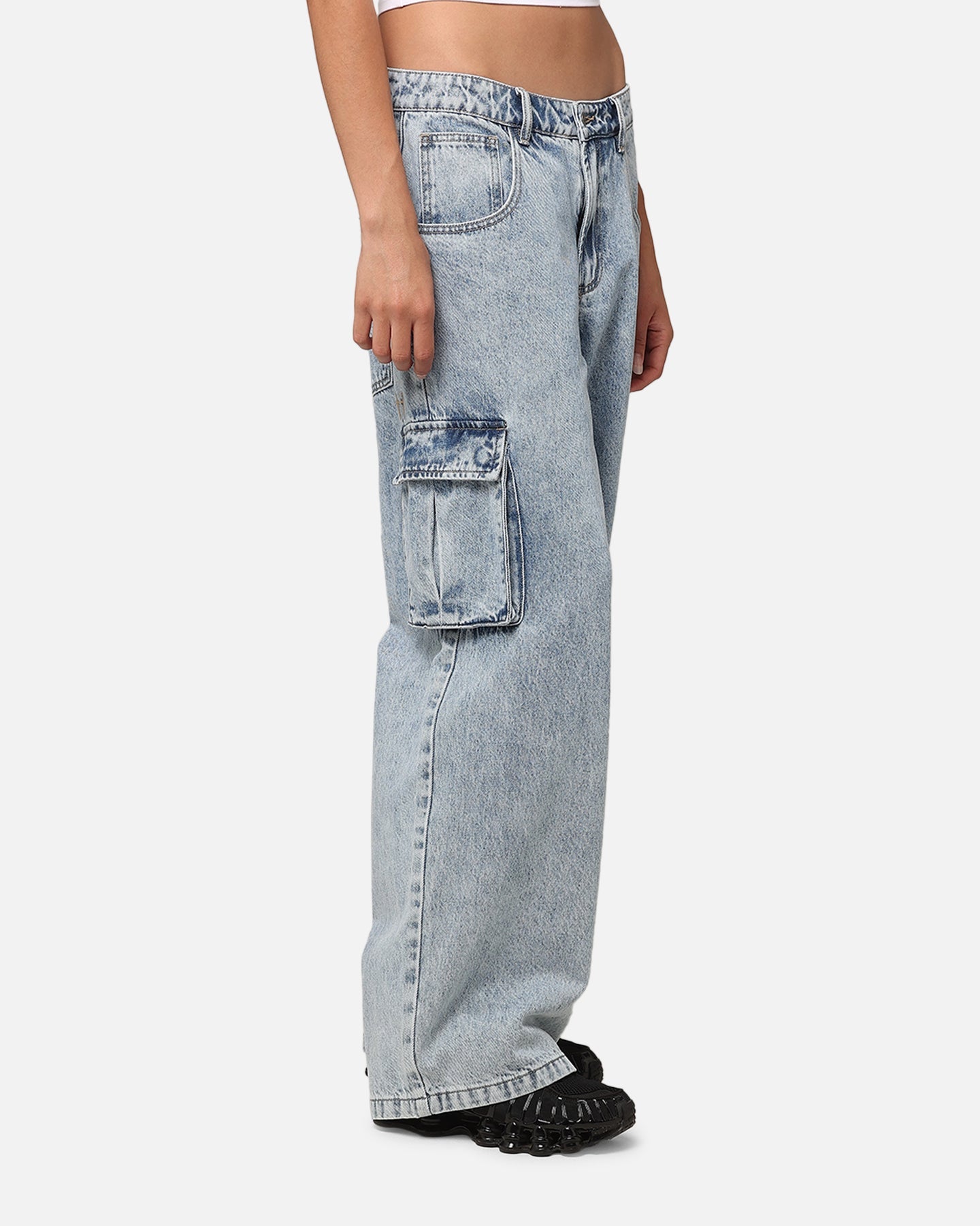 Saint Morta Cargo Jeans Light Blue