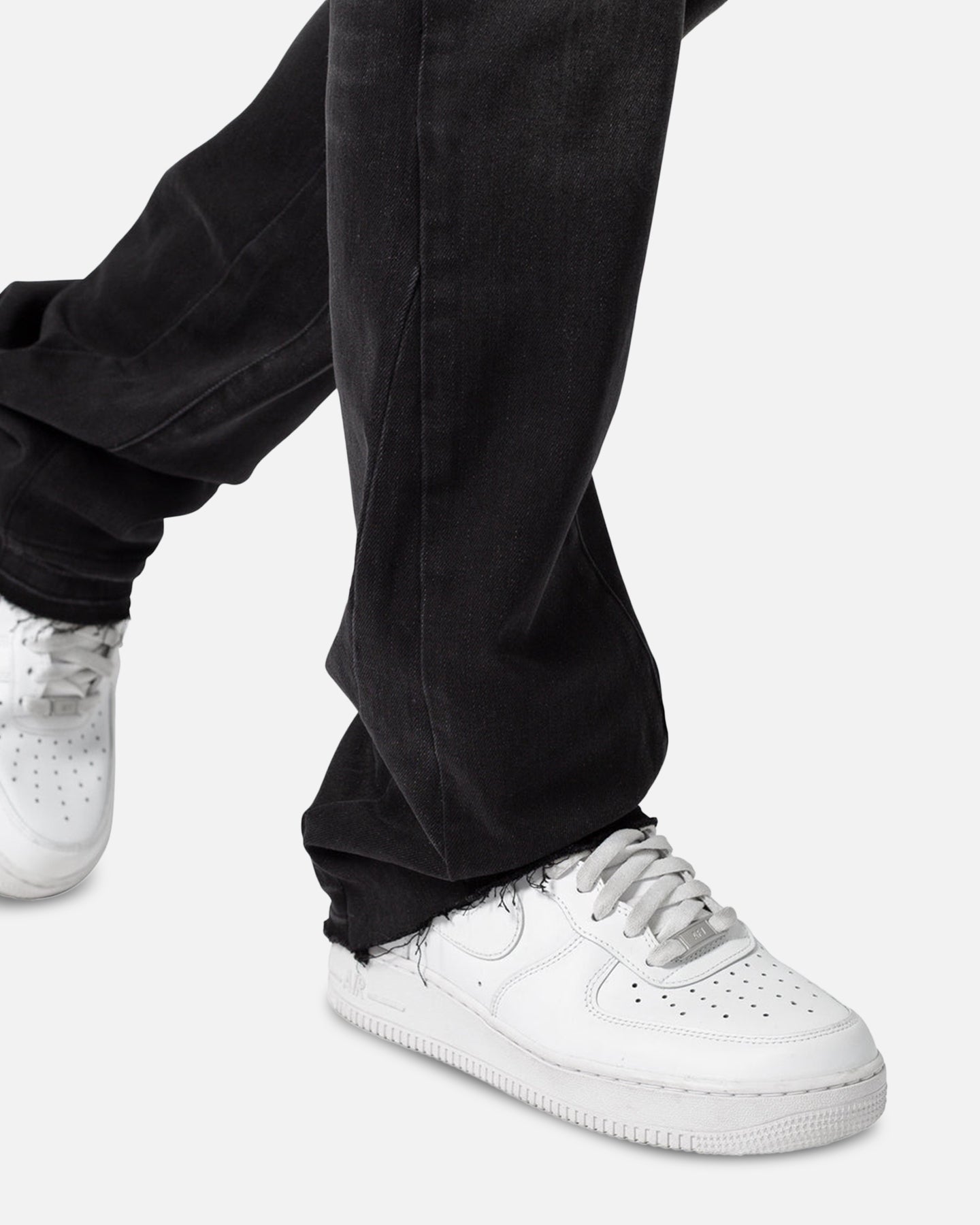 MNML M524 Slim Stacked Denim Jeans Washed Black