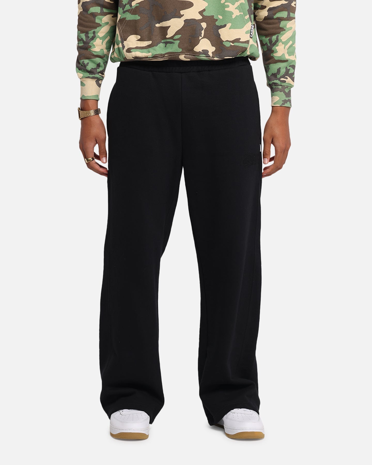 Carre Grit Trackpants Black