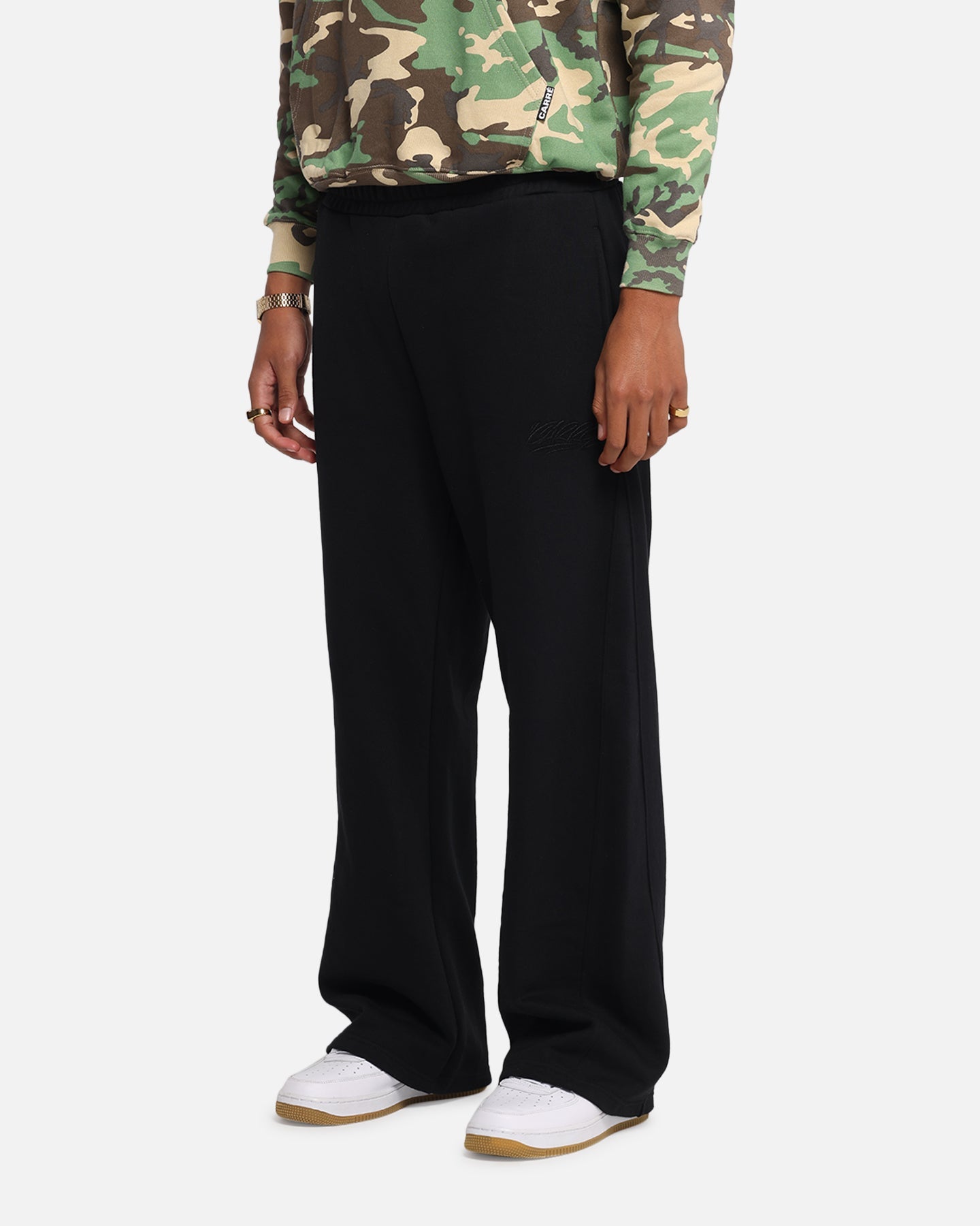 Carre Grit Trackpants Black