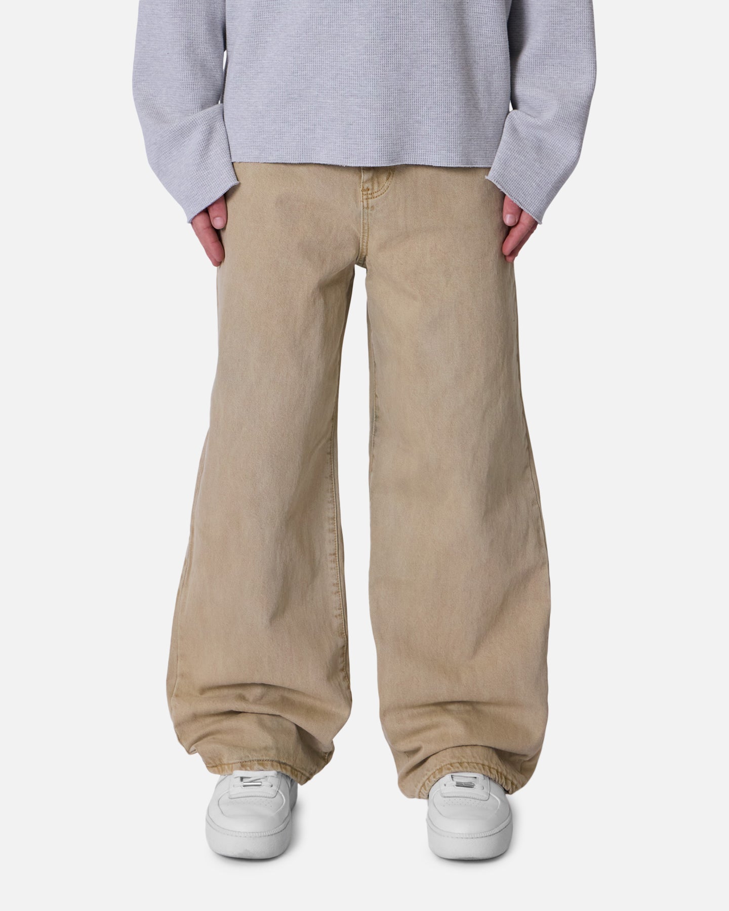 MNML V733 All Washed Up Denim Jeans Tan