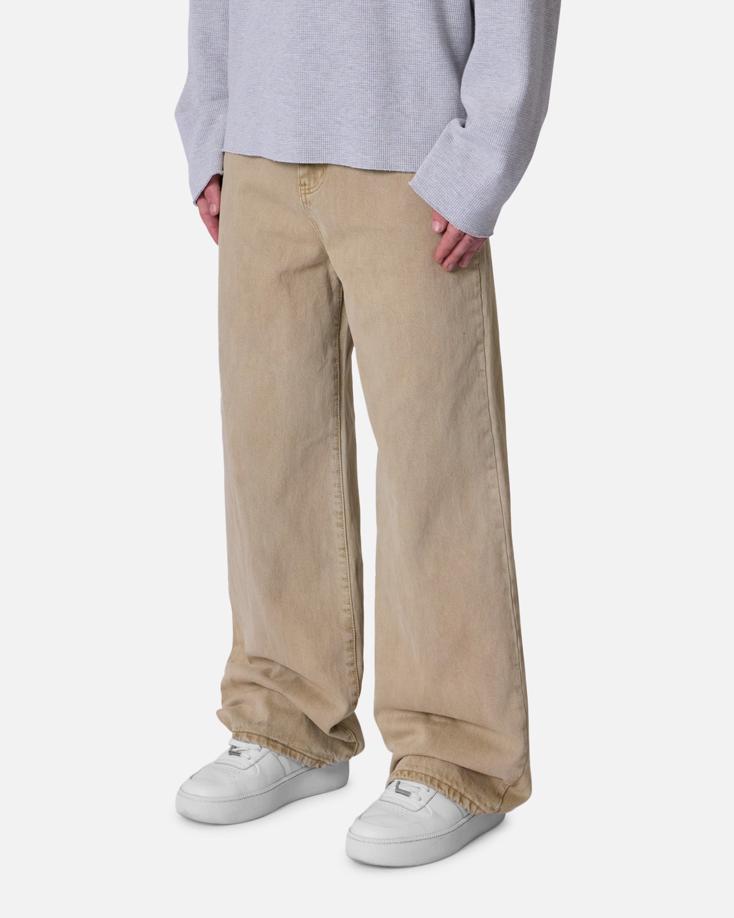 MNML V733 All Washed Up Denim Jeans Tan