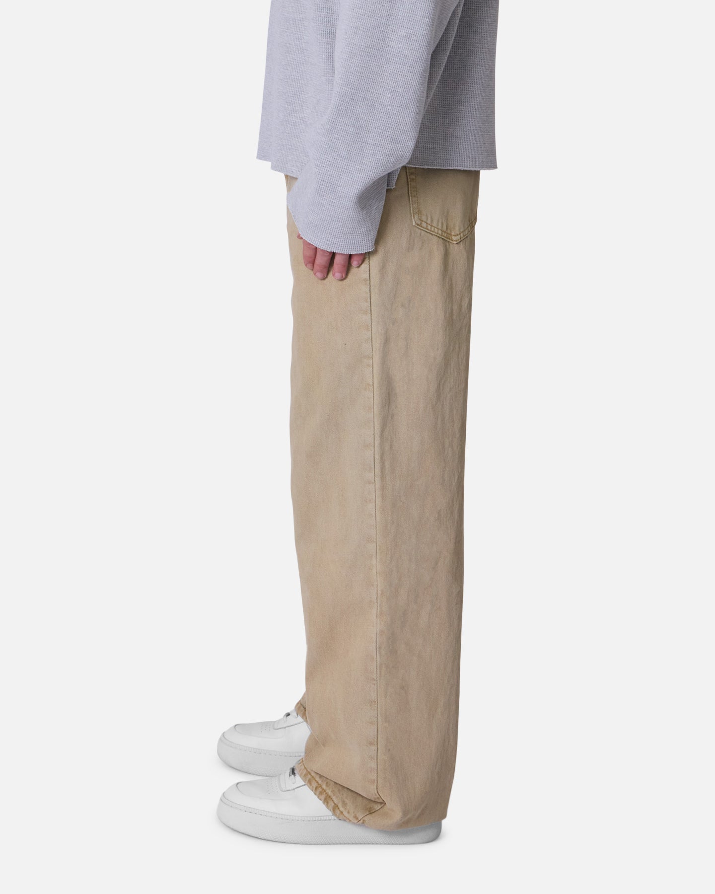 MNML V733 All Washed Up Denim Jeans Tan