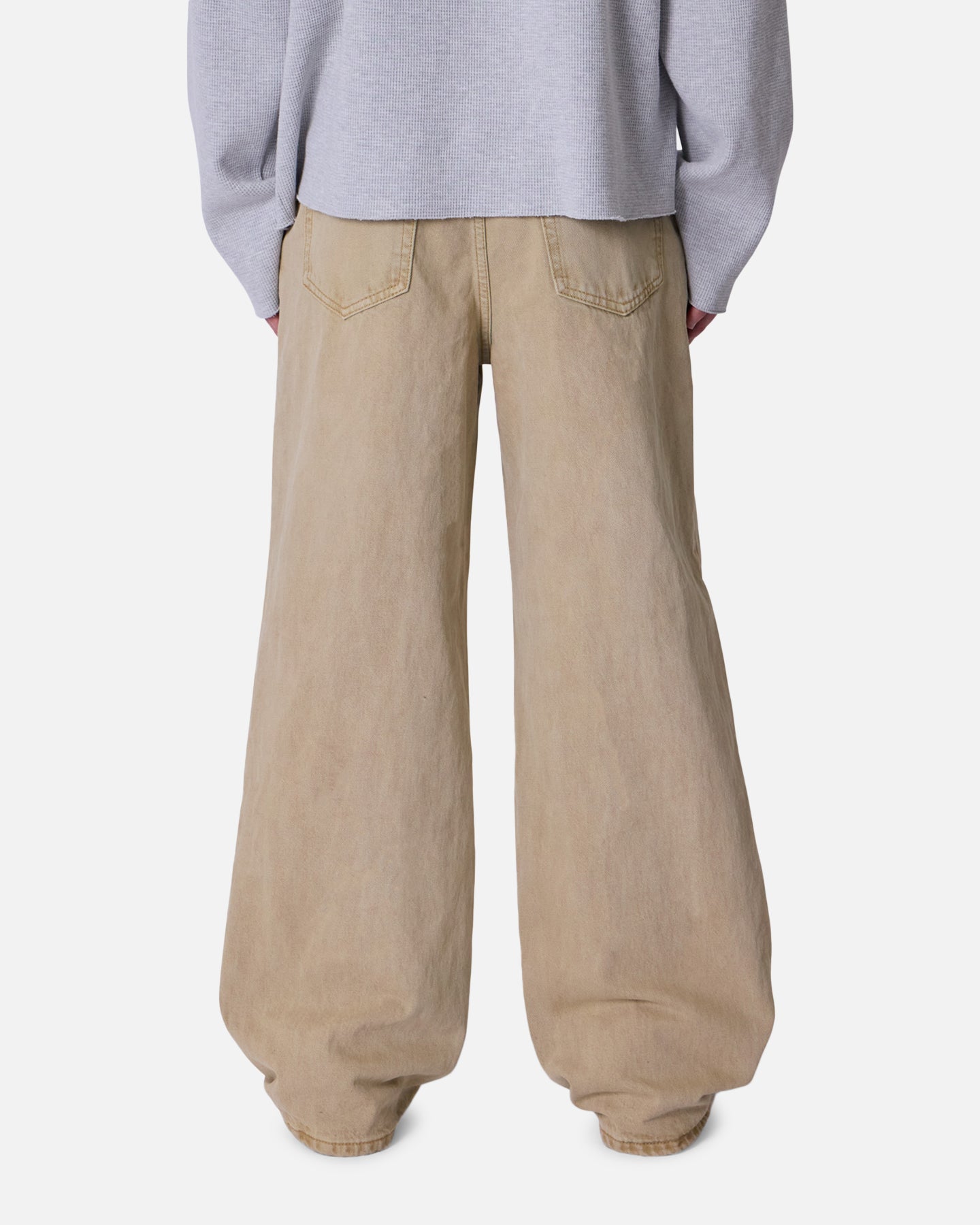 MNML V733 All Washed Up Denim Jeans Tan