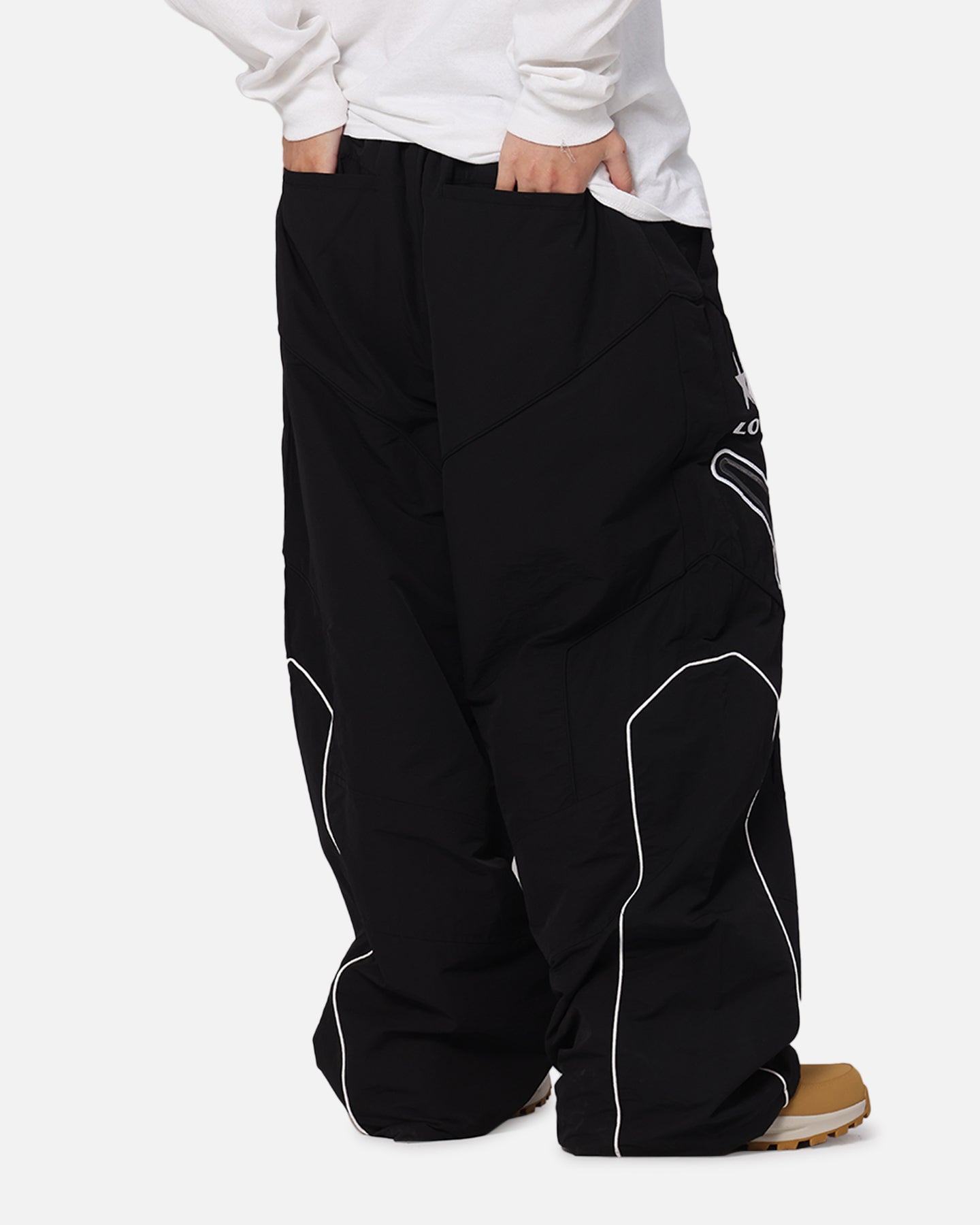 Loiter Motocross Parachute Pants Black