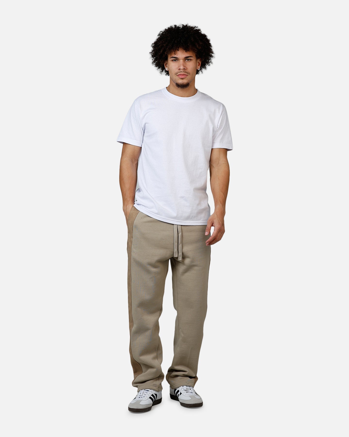 Pro Standard Los Angeles Dodgers Panel Sweatpants Tan