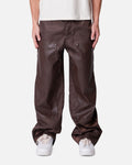 MNML Baggy Nylon Carpenter Pants Brown