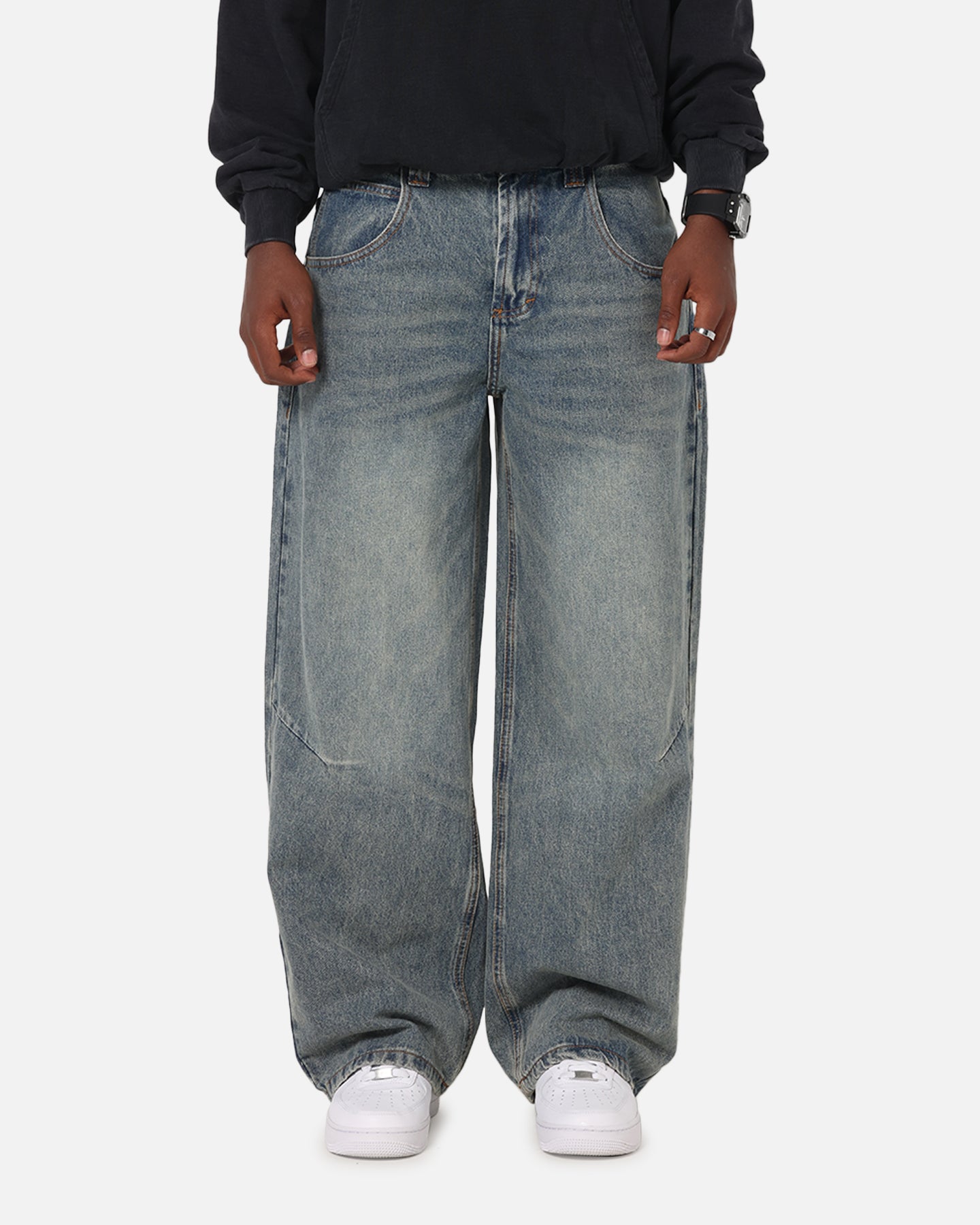 Saint Morta Amplus Crossfire Jeans Dirty Denim