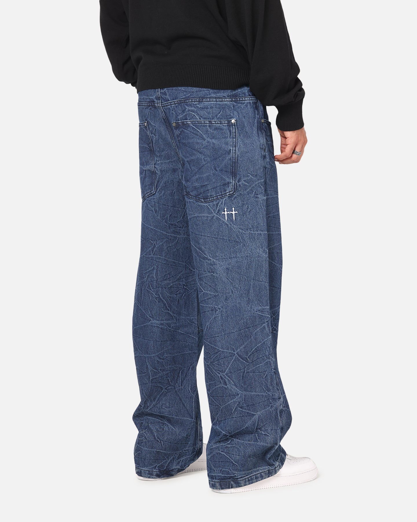 Saint Morta Amplus Jeans Crinkle Stonewash