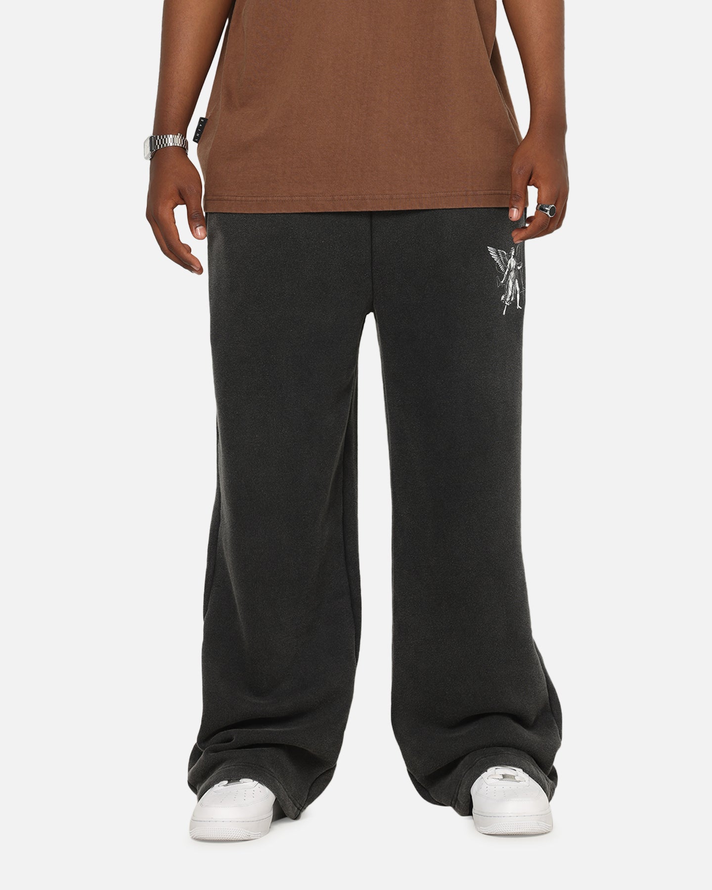 Saint Morta Archangel Sweatpants Black/Off White