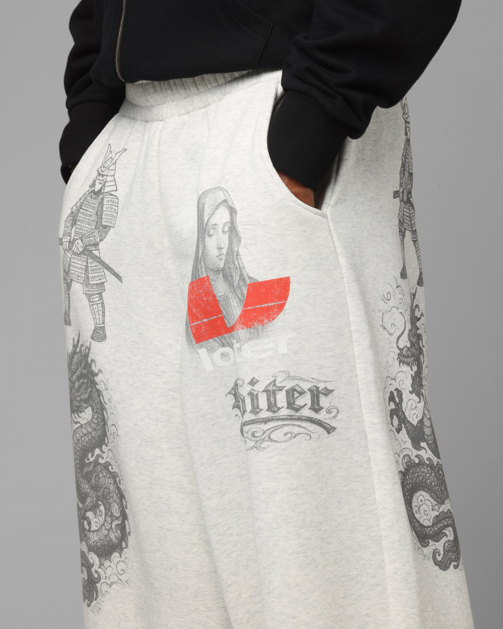 Loiter Holy Flame Sweatpants Grey