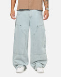Carre Baggy Work Jeans Light Blue Wash