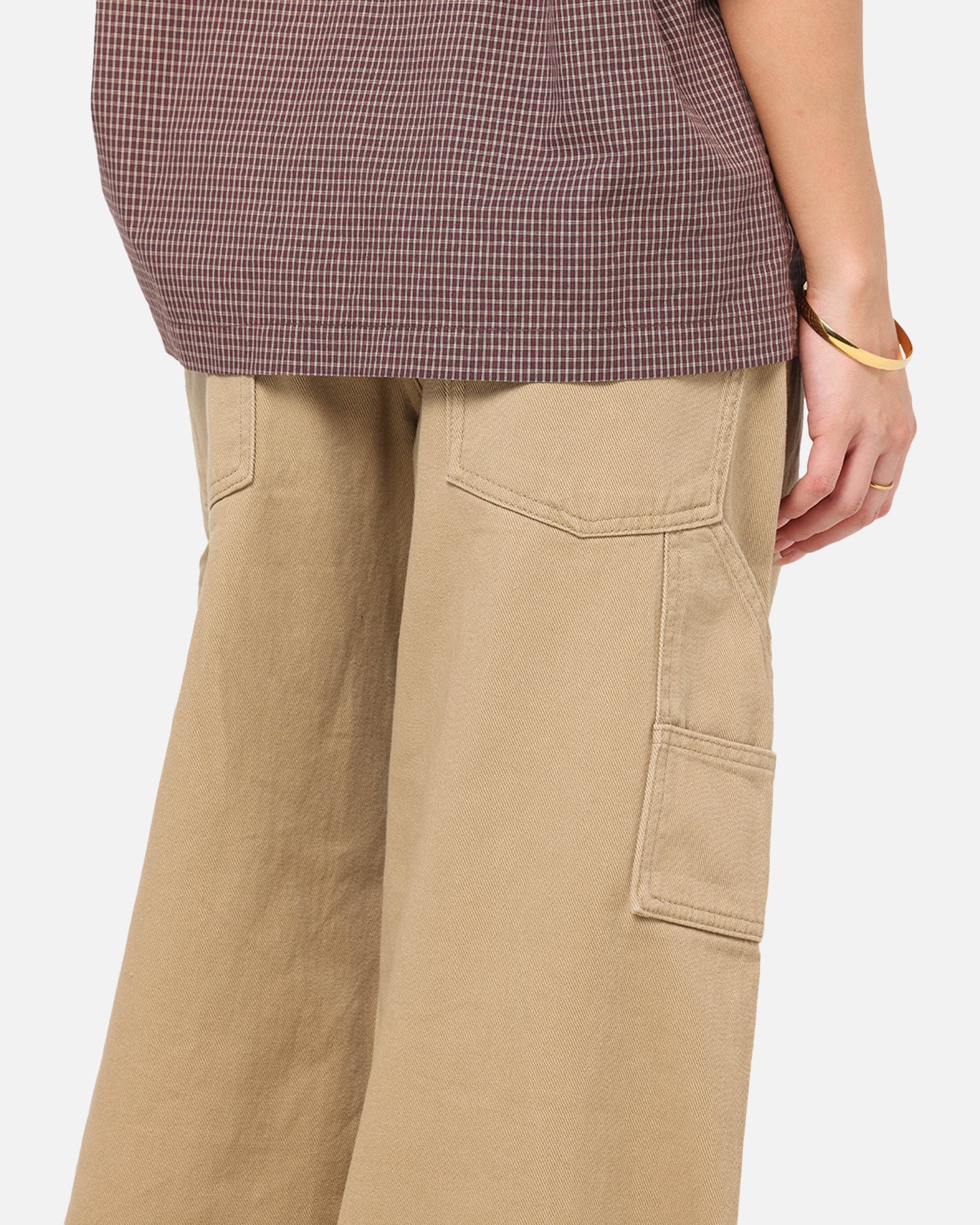 Carre Baggy Work Jeans Stone