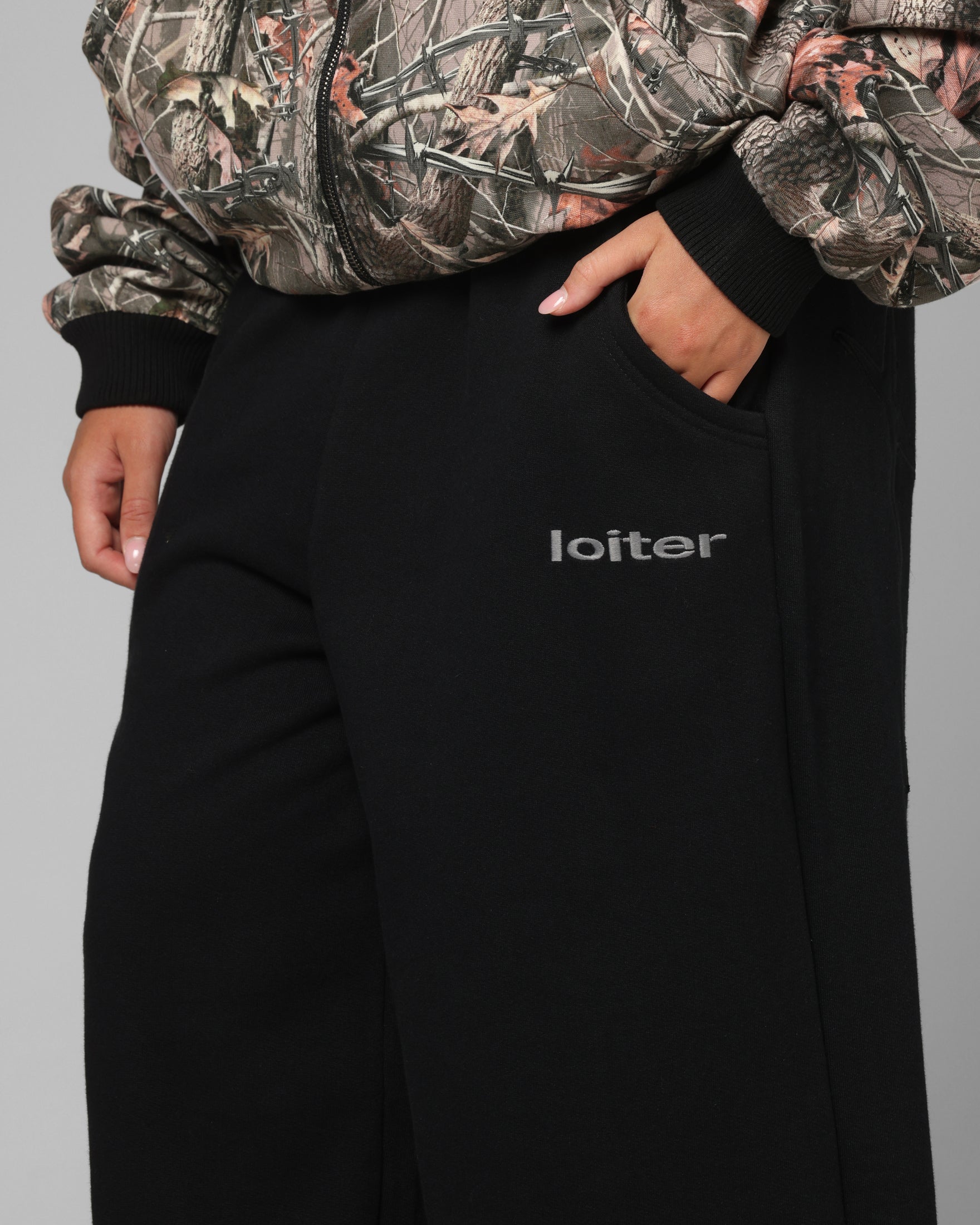 Loiter Ultra Hybrid Sweatpants Black