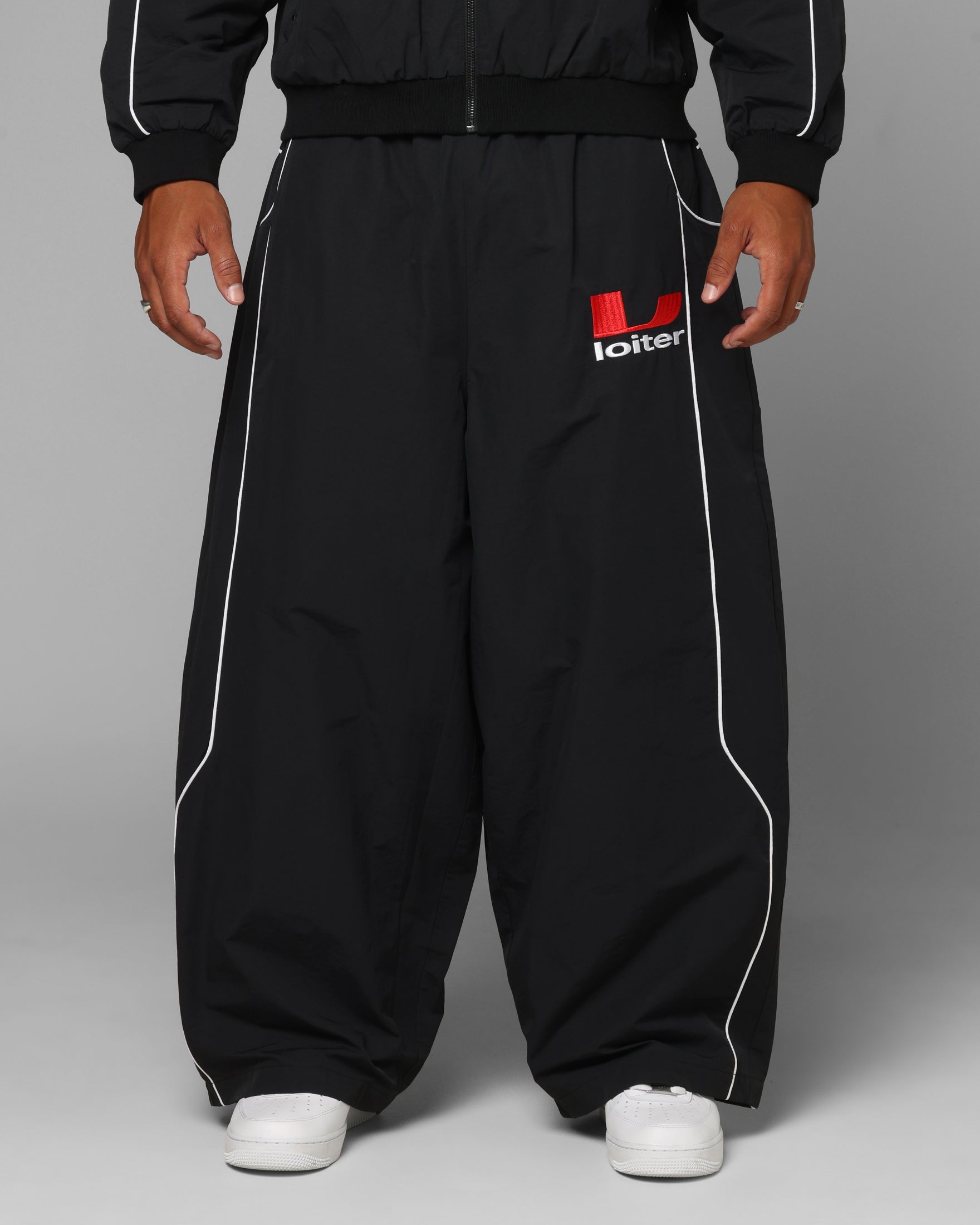 Loiter Imperial Trackpants Black