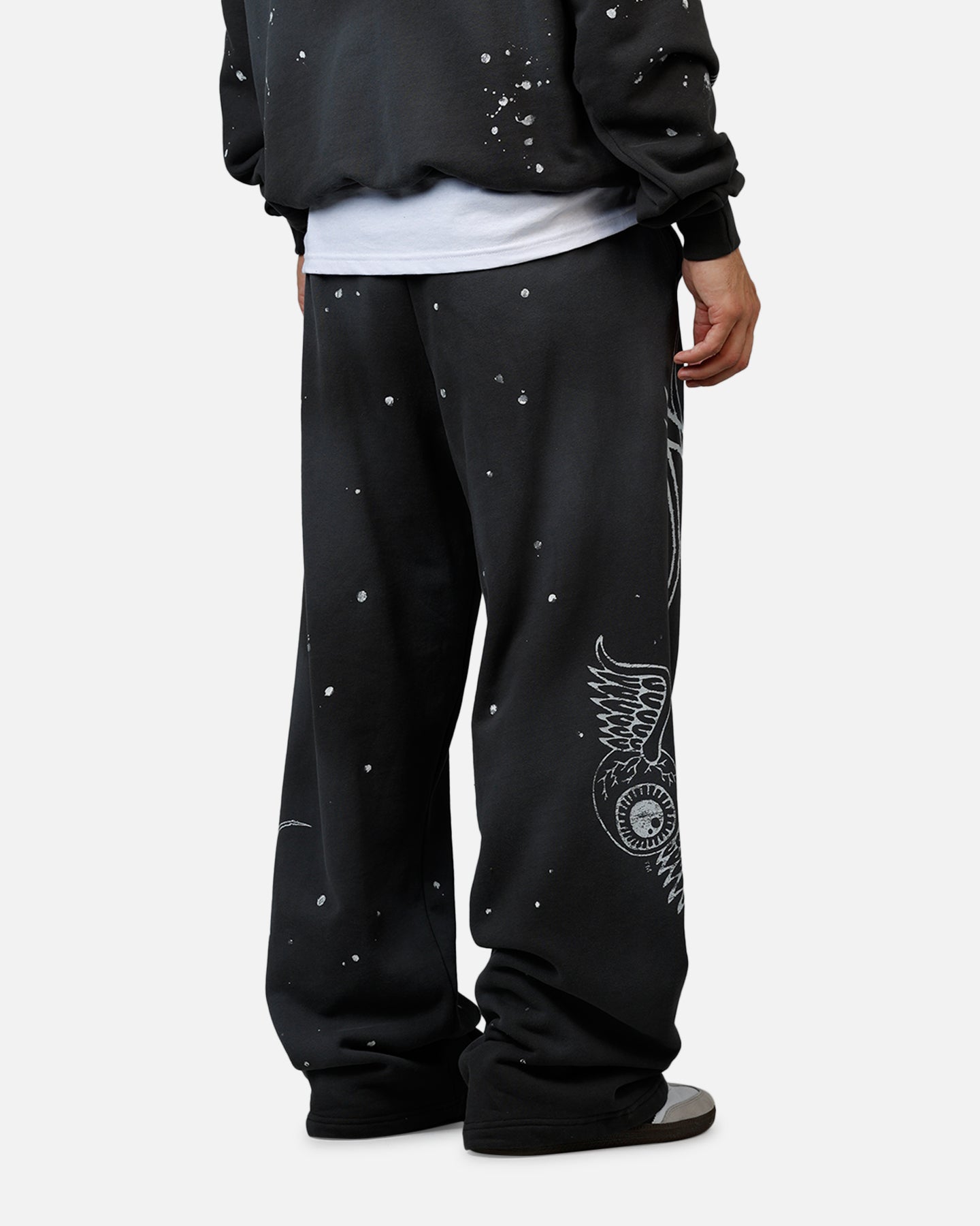 Von Dutch X Culture Kings CK Sweatpants Washed Black