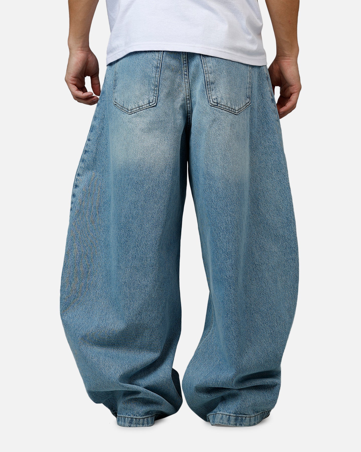 MNML Barrel Denim Jeans Light Blue