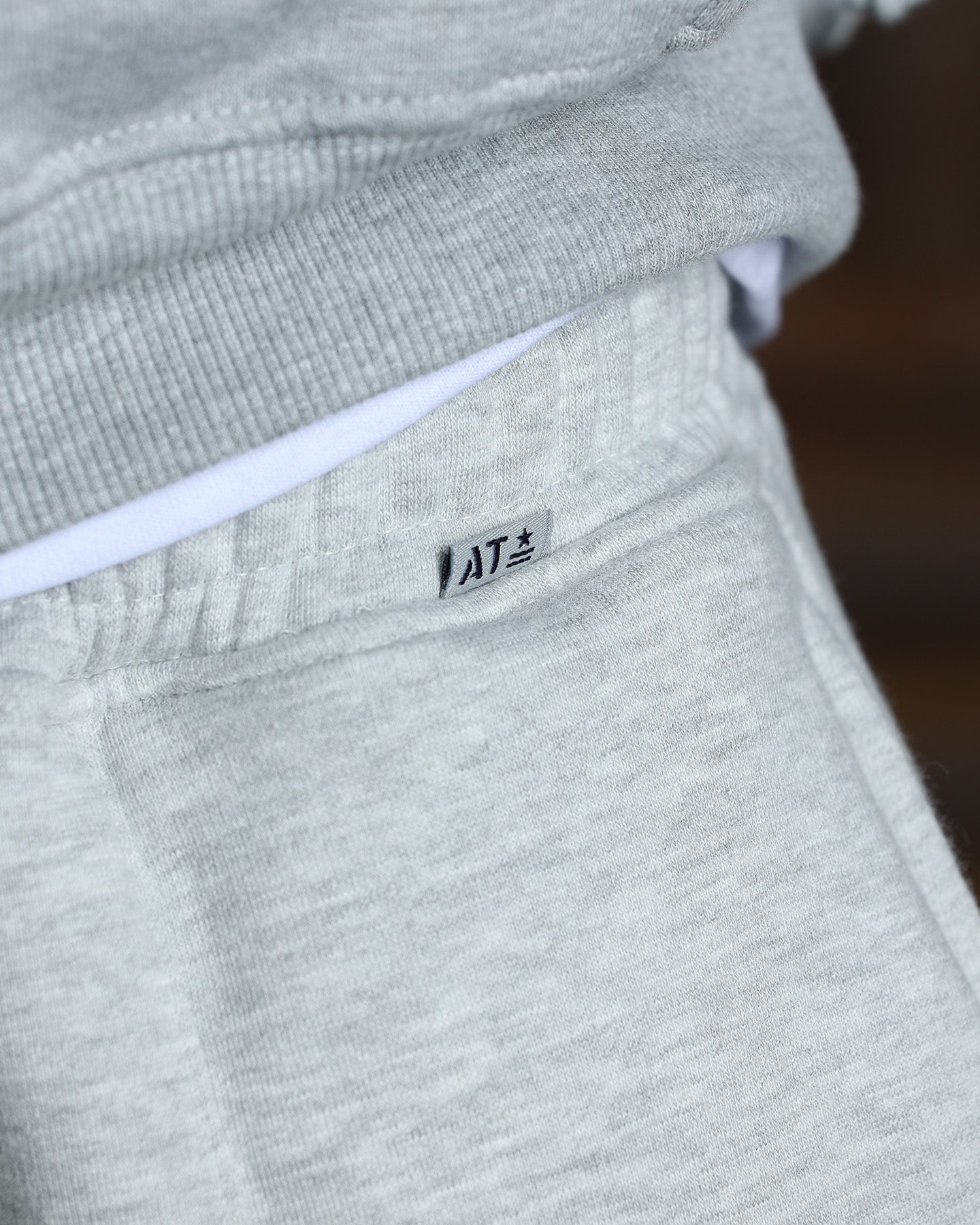 American Thrift Wide Leg Pants Grey Heather