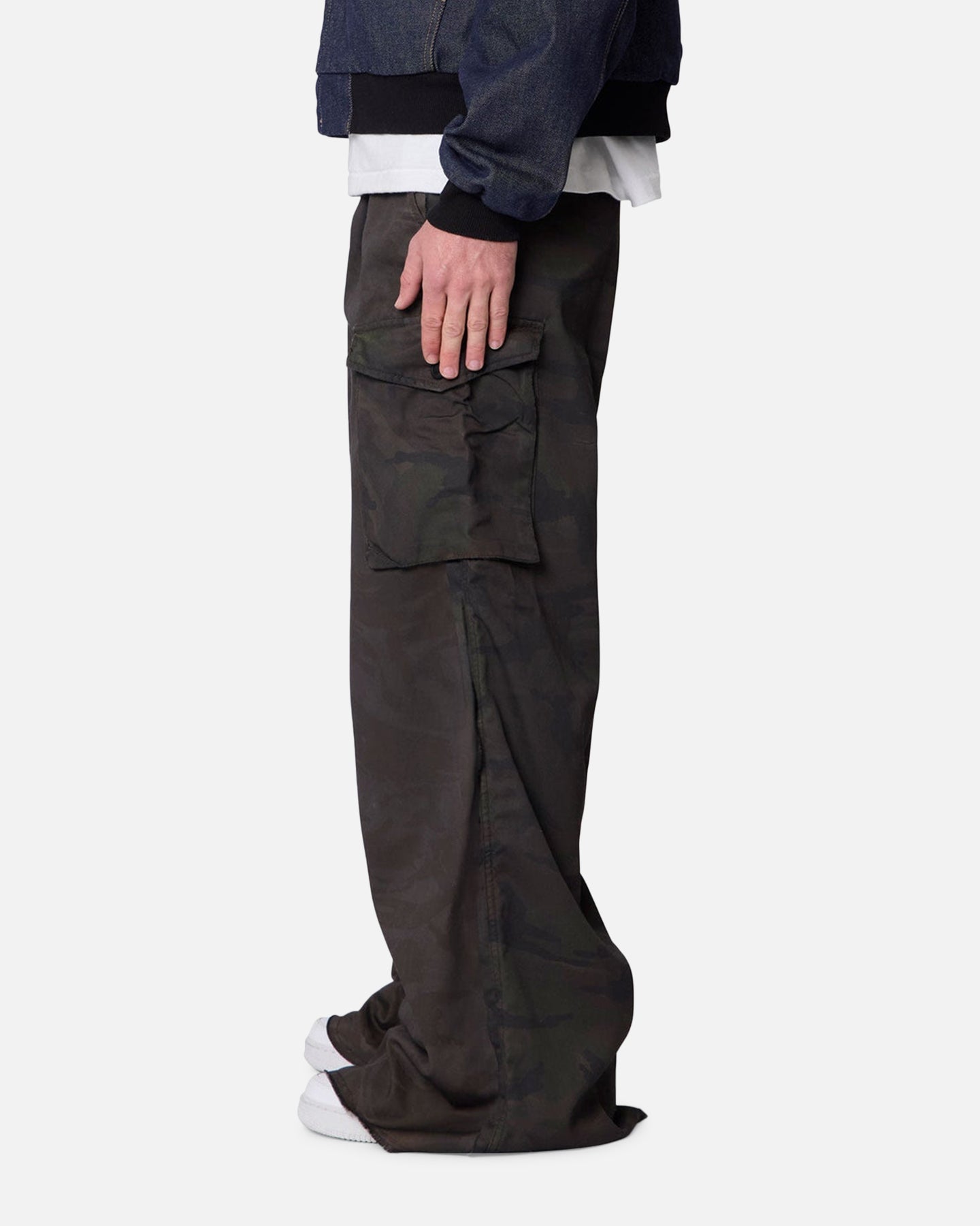 MNML Overdye Rave Cargo Pants Camo