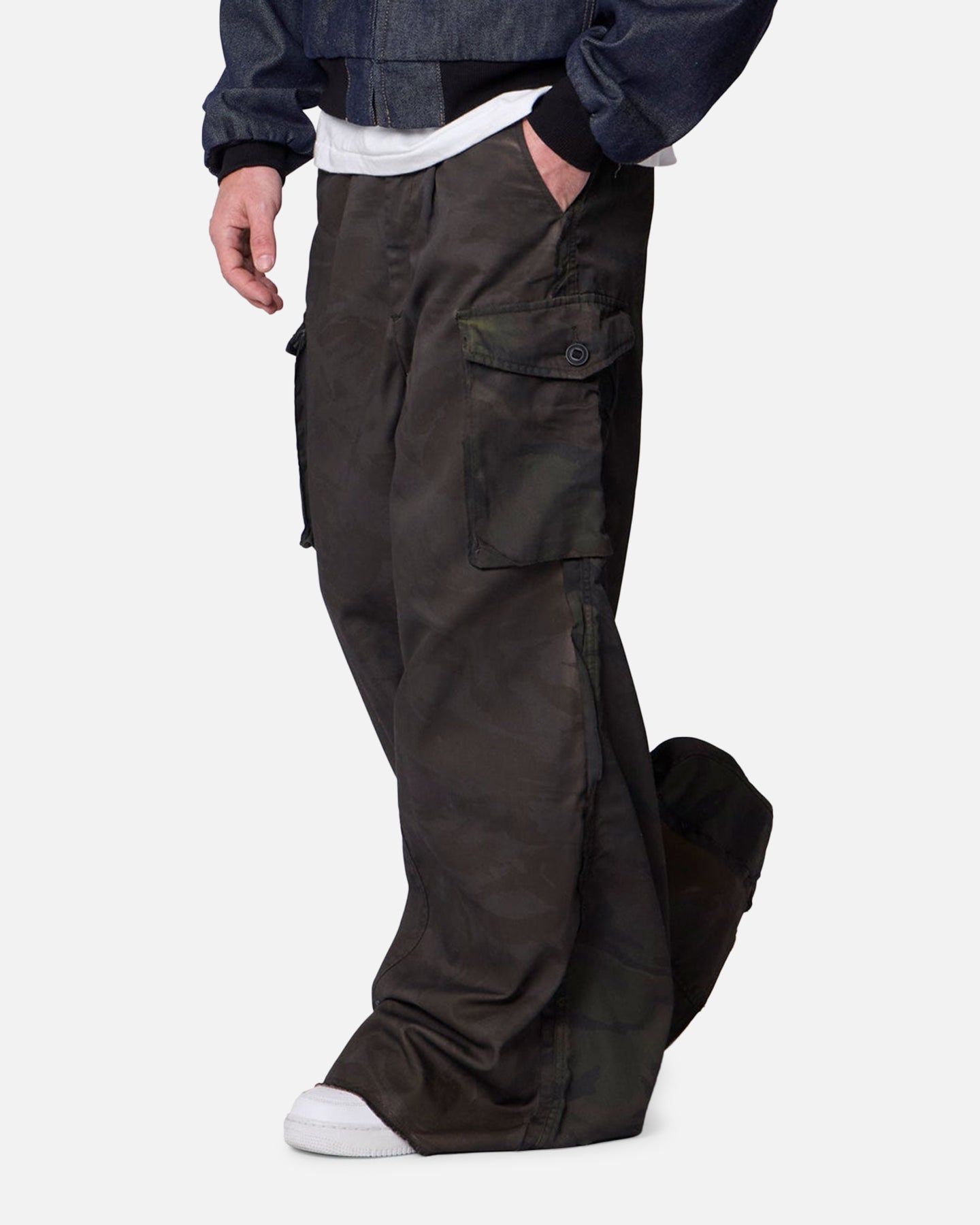 MNML Overdye Rave Cargo Pants Camo