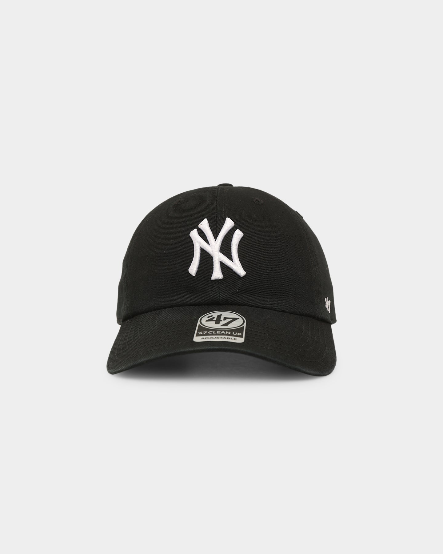 47 Brand New York Yankees 47 Clean Up Strapback Black/White