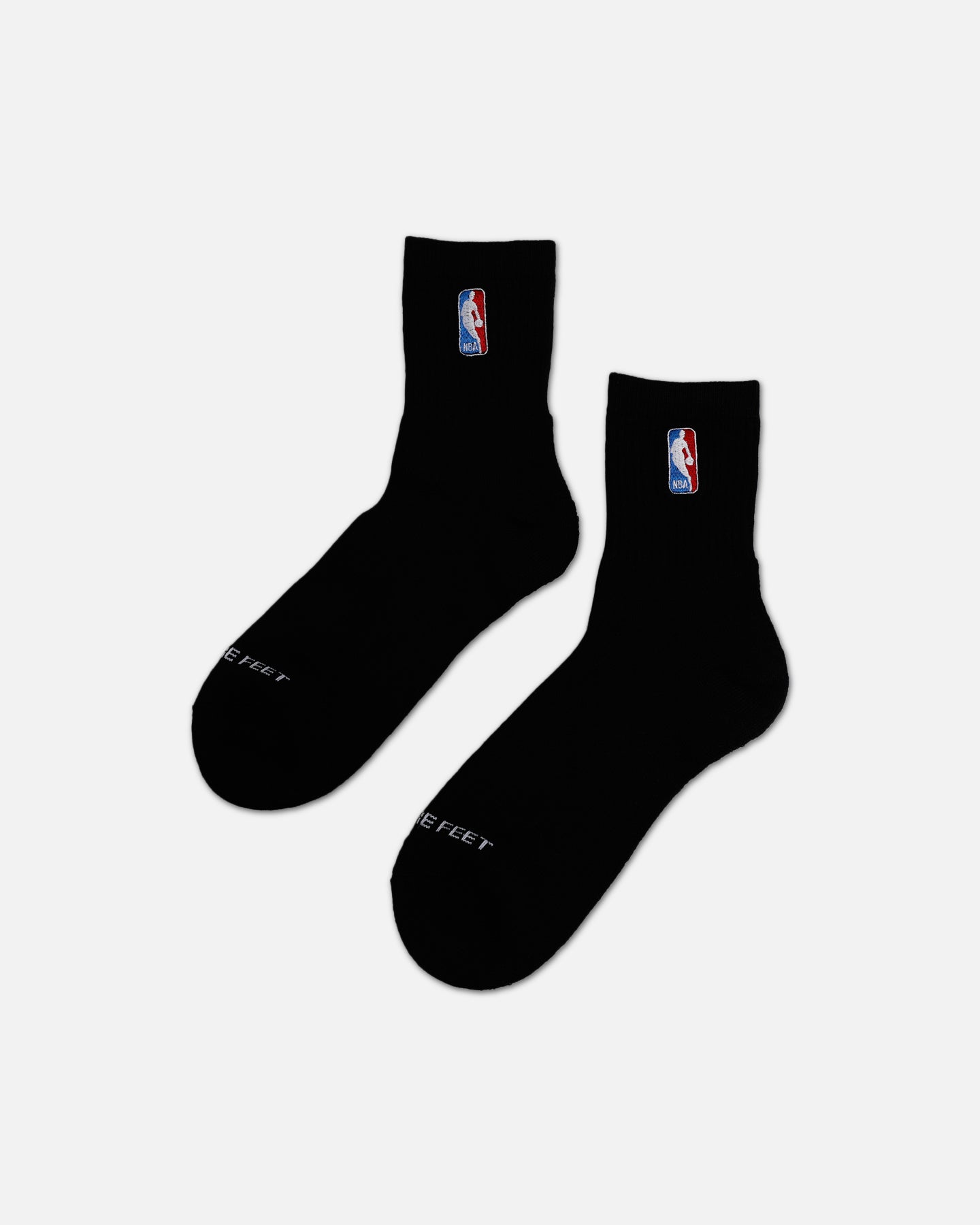 Pro Compression Classic NBA Logoman Crew Sock Black