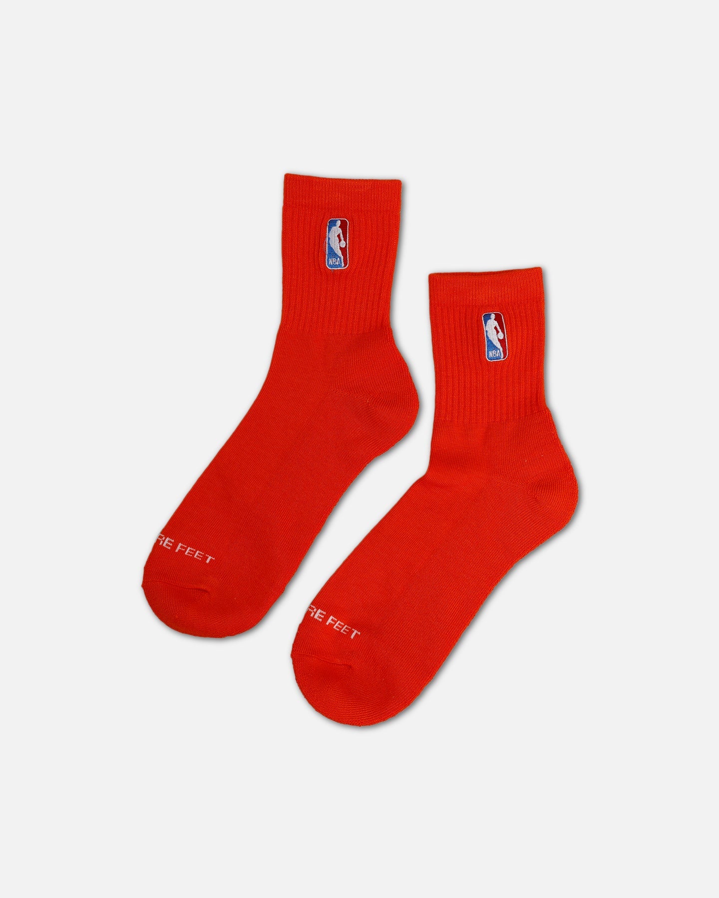 Pro Compression Classic NBA Logoman Crew Sock Orange