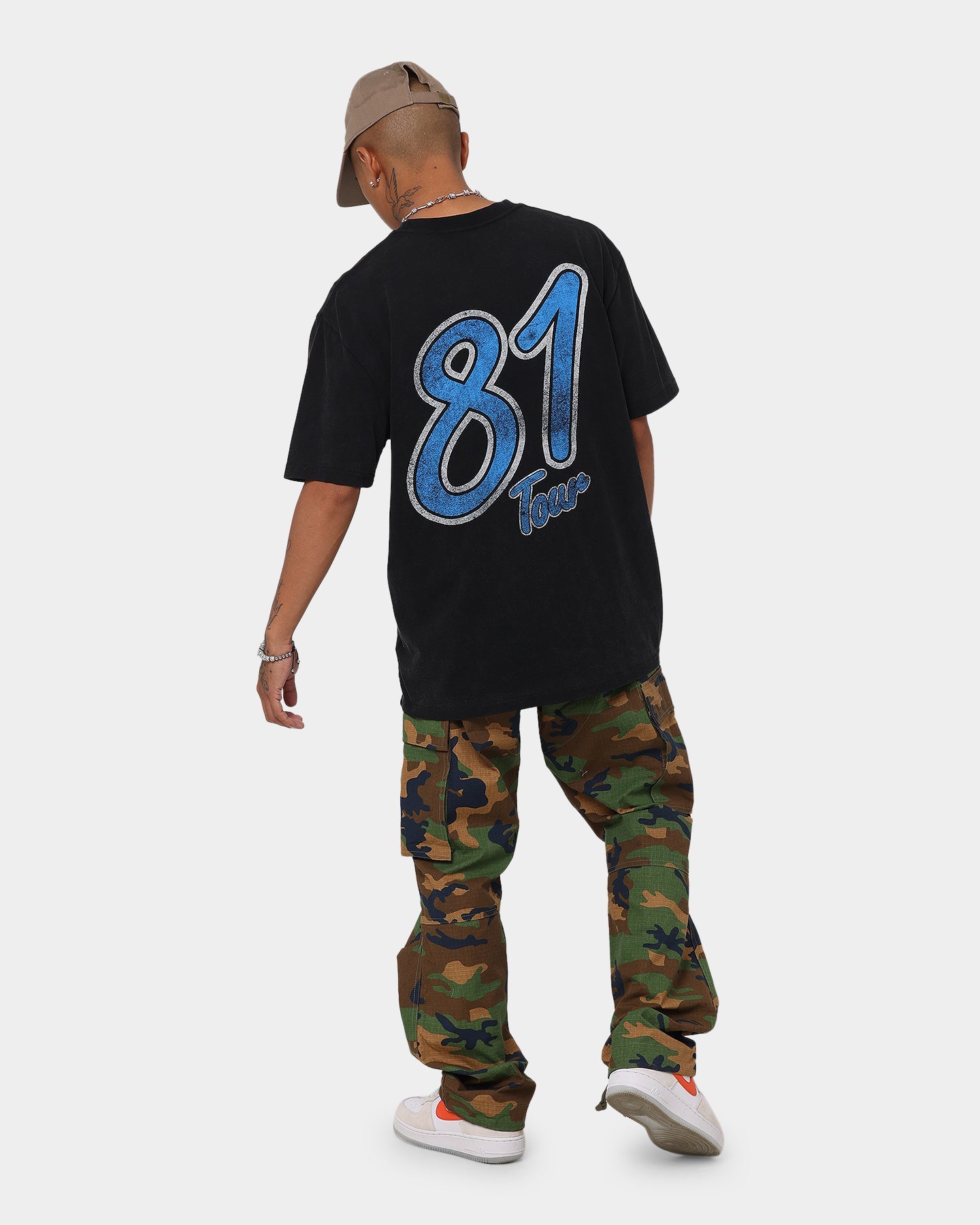 Bravado Rolling Stones '81 Vintage T-Shirt Black Wash