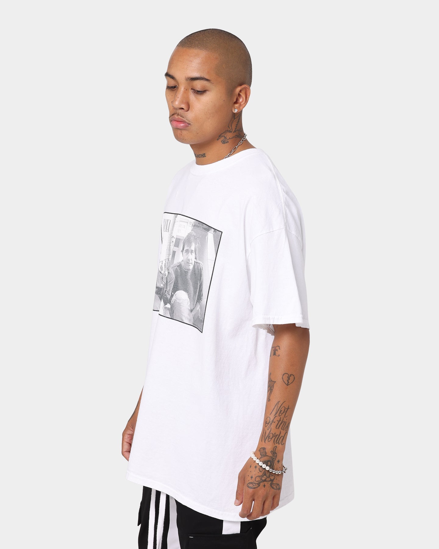 Nirvana Band Photo Vintage T-Shirt White