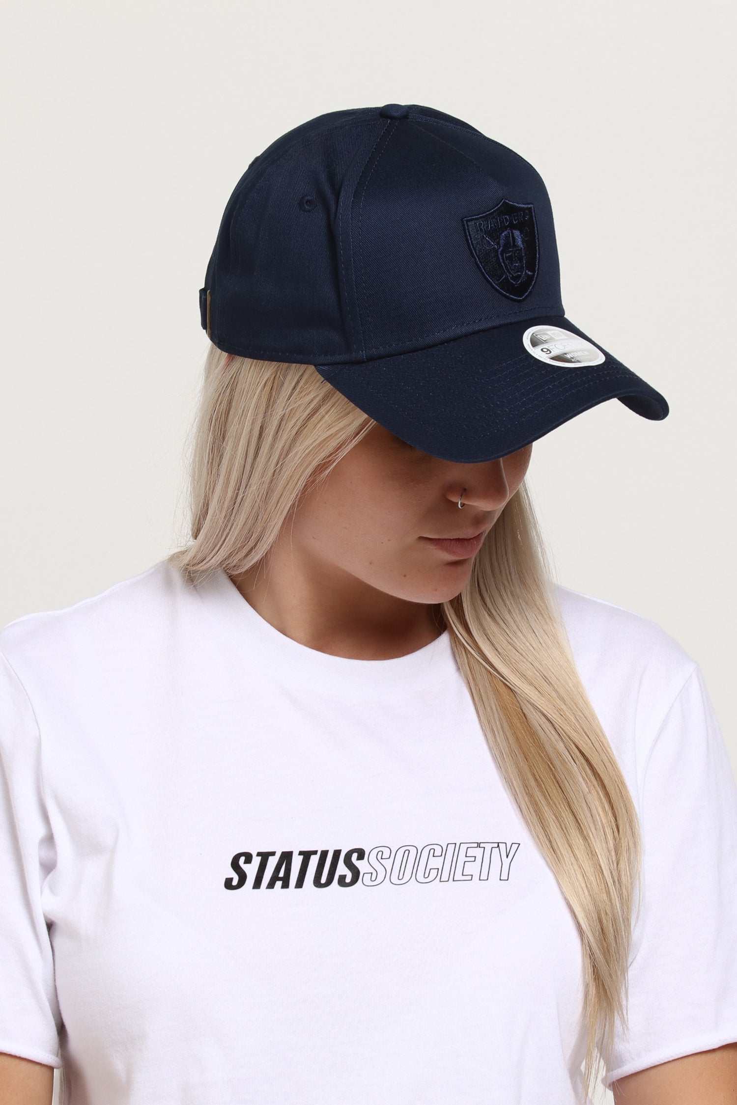 New Era Women's Raiders 9FORTY A-Frame Strapback Teal