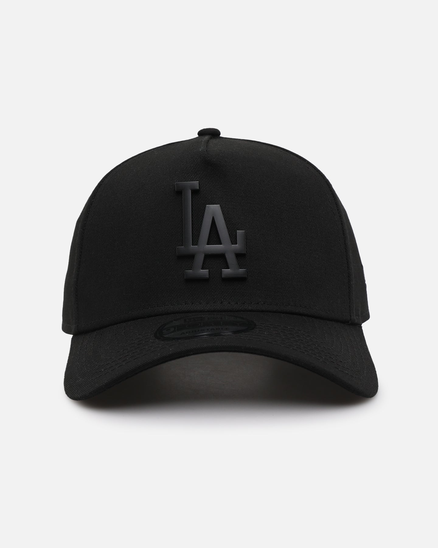 New Era Los Angeles Dodgers 'Metal Badge' 9FORTY A-Frame Snapback Black/Black
